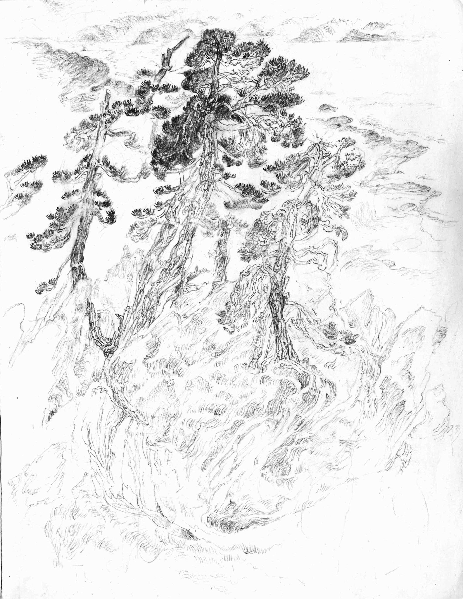 Sketchbooks-2016-Pencil-On-Paper-24.8x17.4Cm