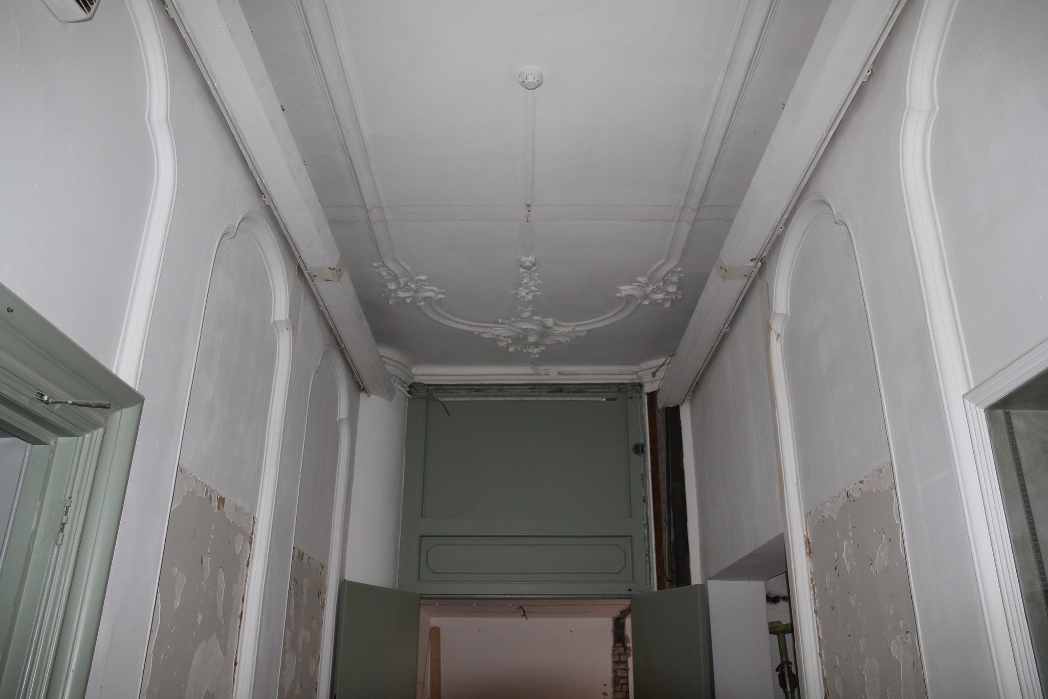 Impressie van de gang. 