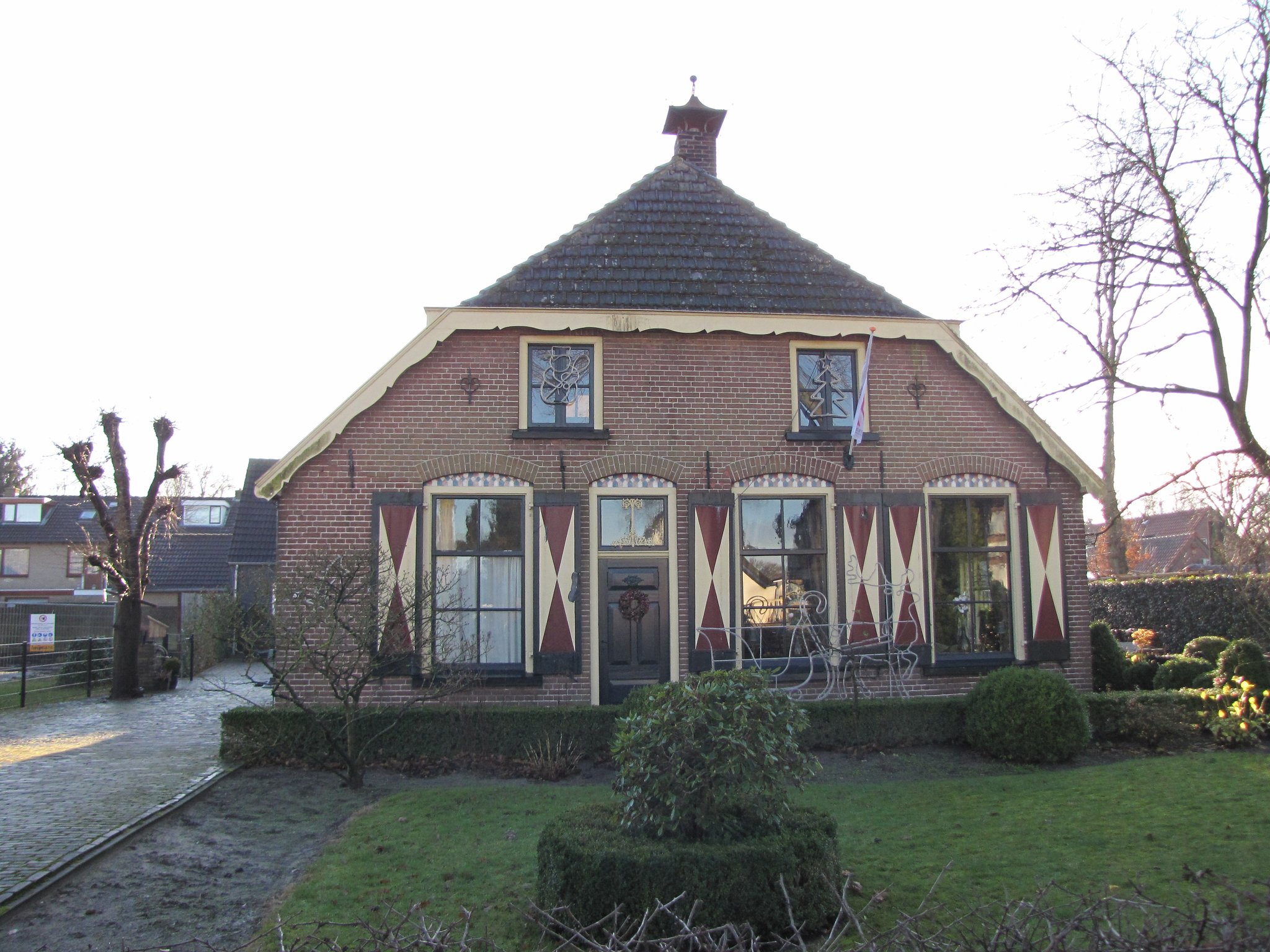 Boerderij uit circa 1905 aan de Harderwijkerweg te Nunspeet