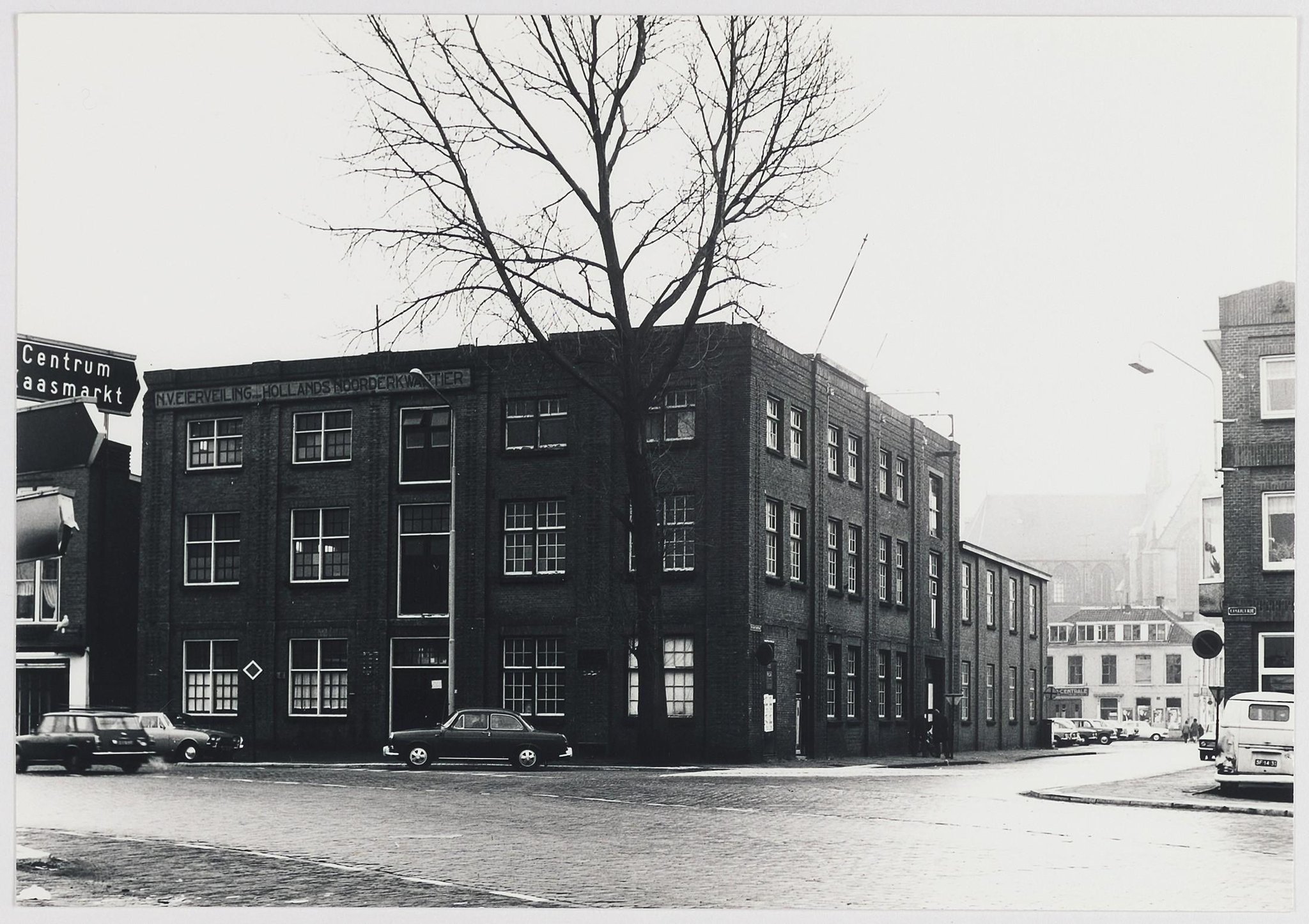 Kanaalkade Alkmaar, chocoladefabriek Ero en Rem, circa 1930 (bron: Noord-Hollands Archief).