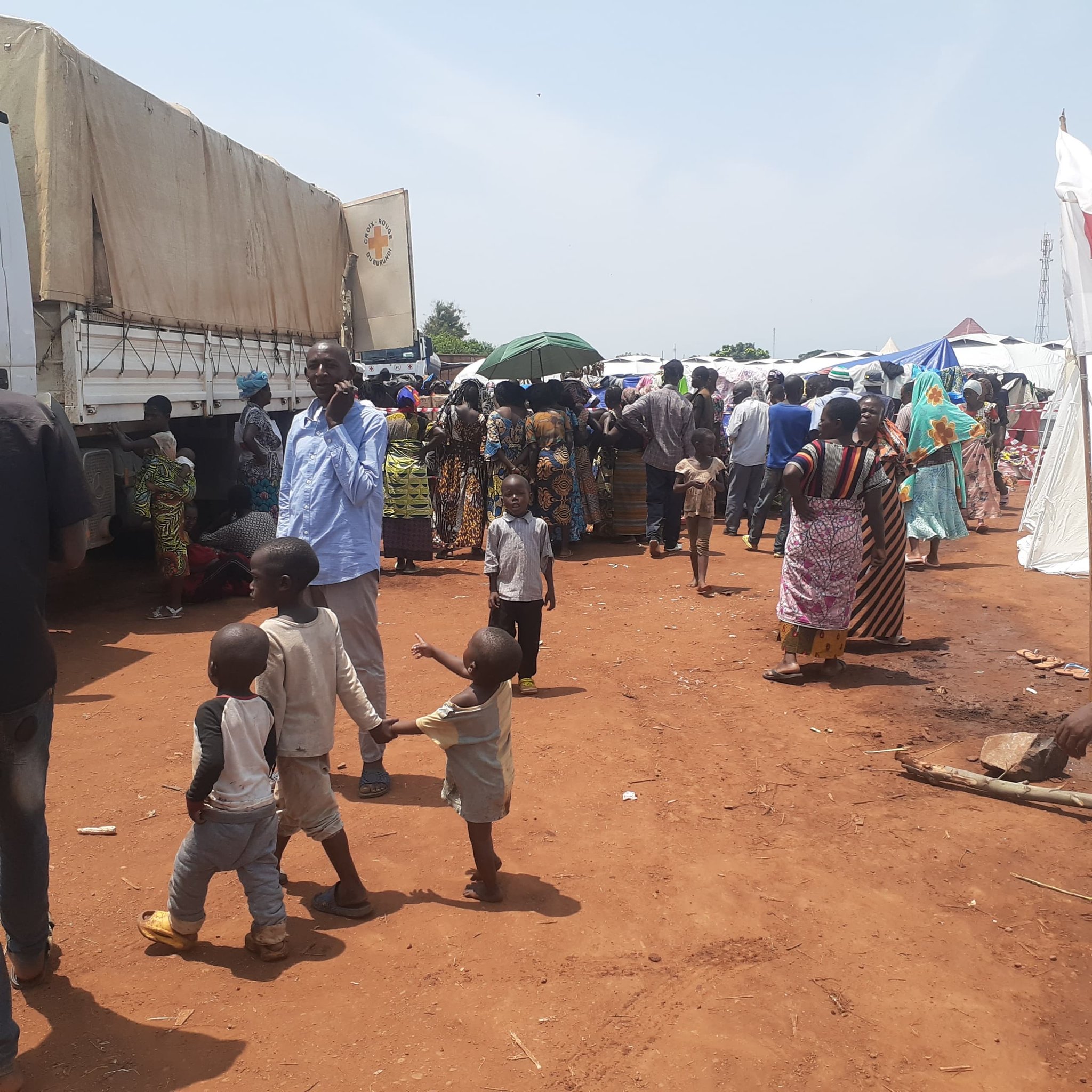 Camp de transit de Cibitoke, Burundi 