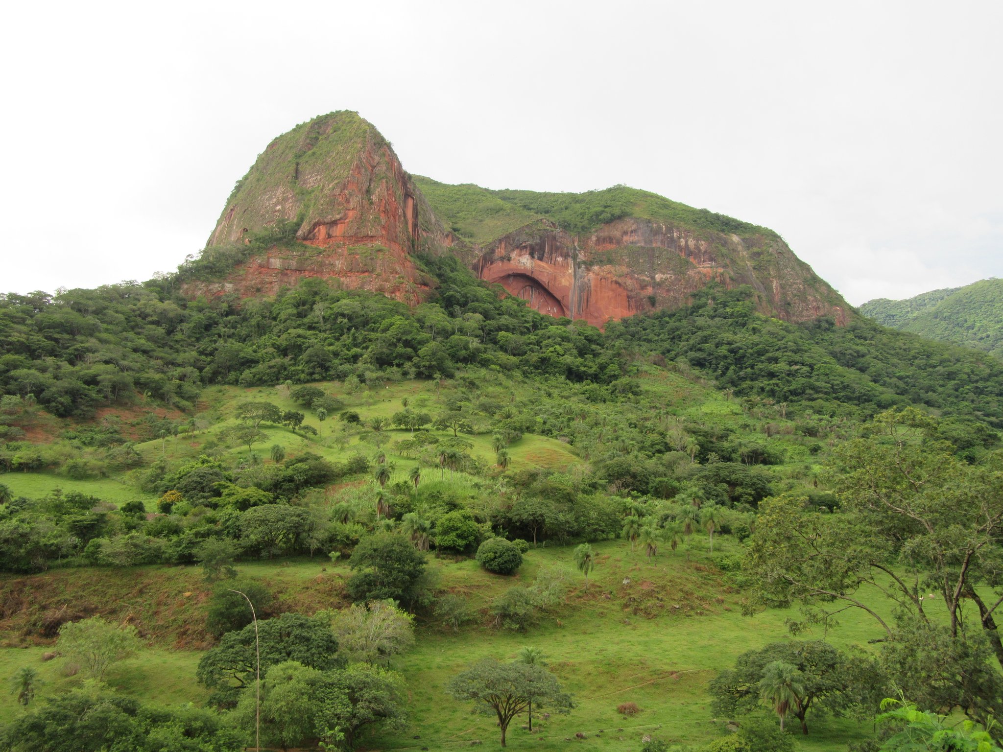 Dieser herrliche Felsen markiert die Einfahrt zum Zufluchtsort