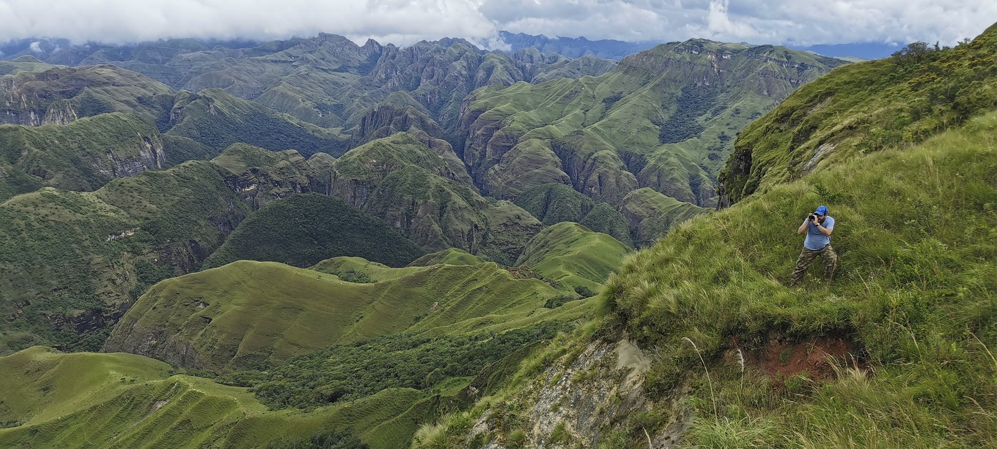 Am majestätischen Ort, den wir den "Kondorblick" nennen 