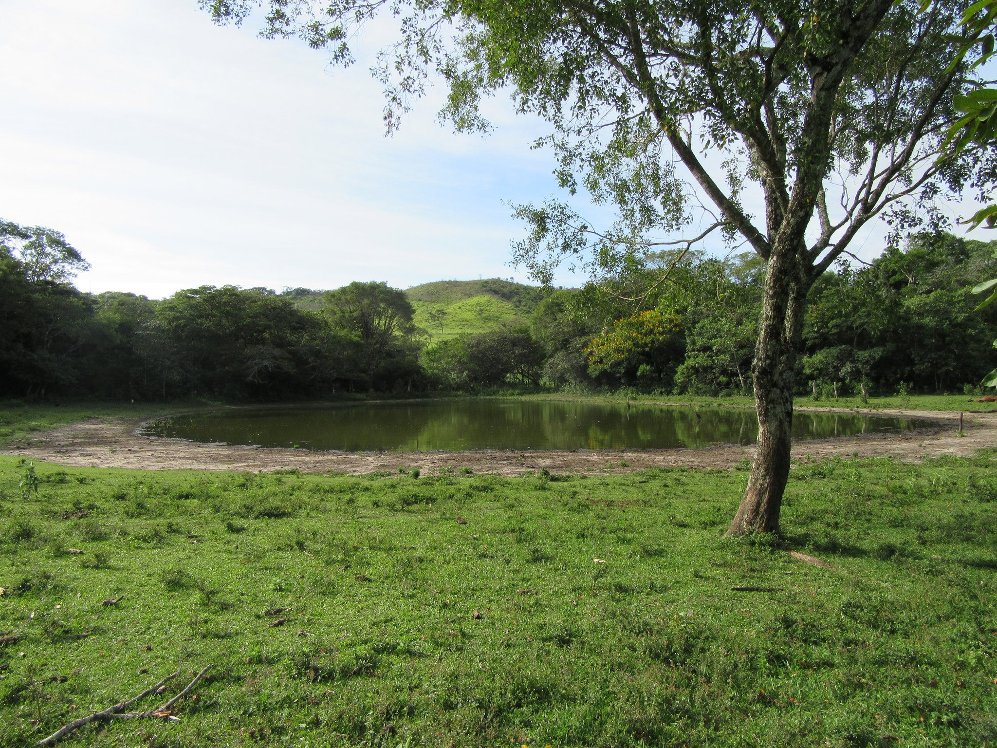 Eine natürliche Lagune auf unserem strategischen Hochplateau