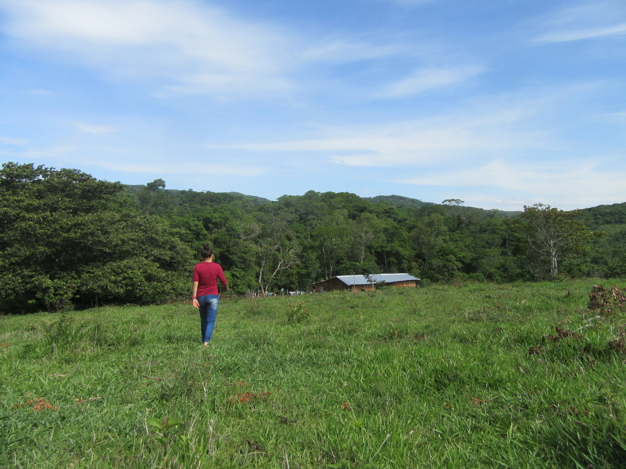 Eines unserer Pionierhäuschen, das bereits von einer Mitarbeiterfamilie bewohnt wird