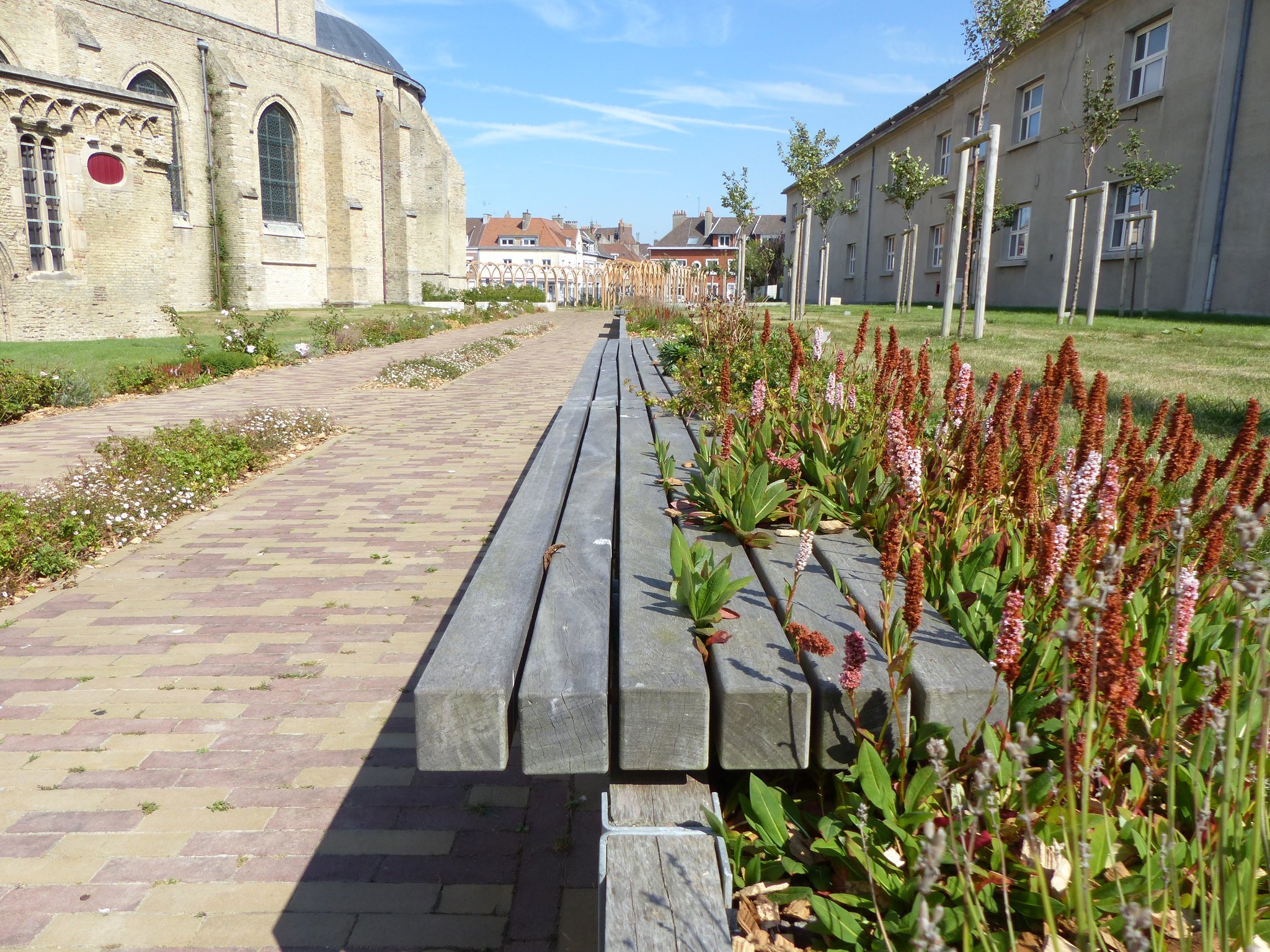 oeuvre paysagère du jardin Tudor