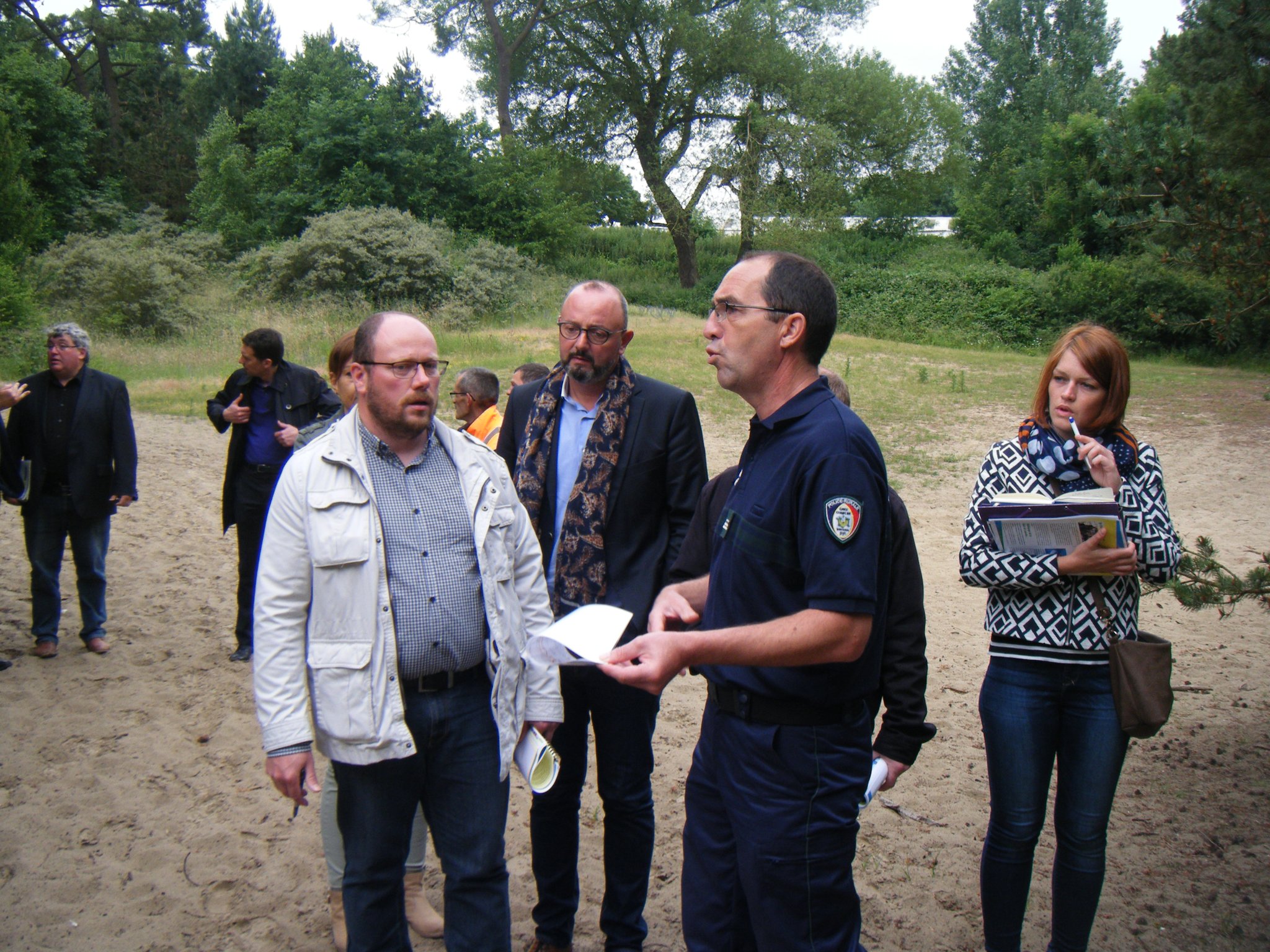 Etaples-sur-Mer, le jury en visite