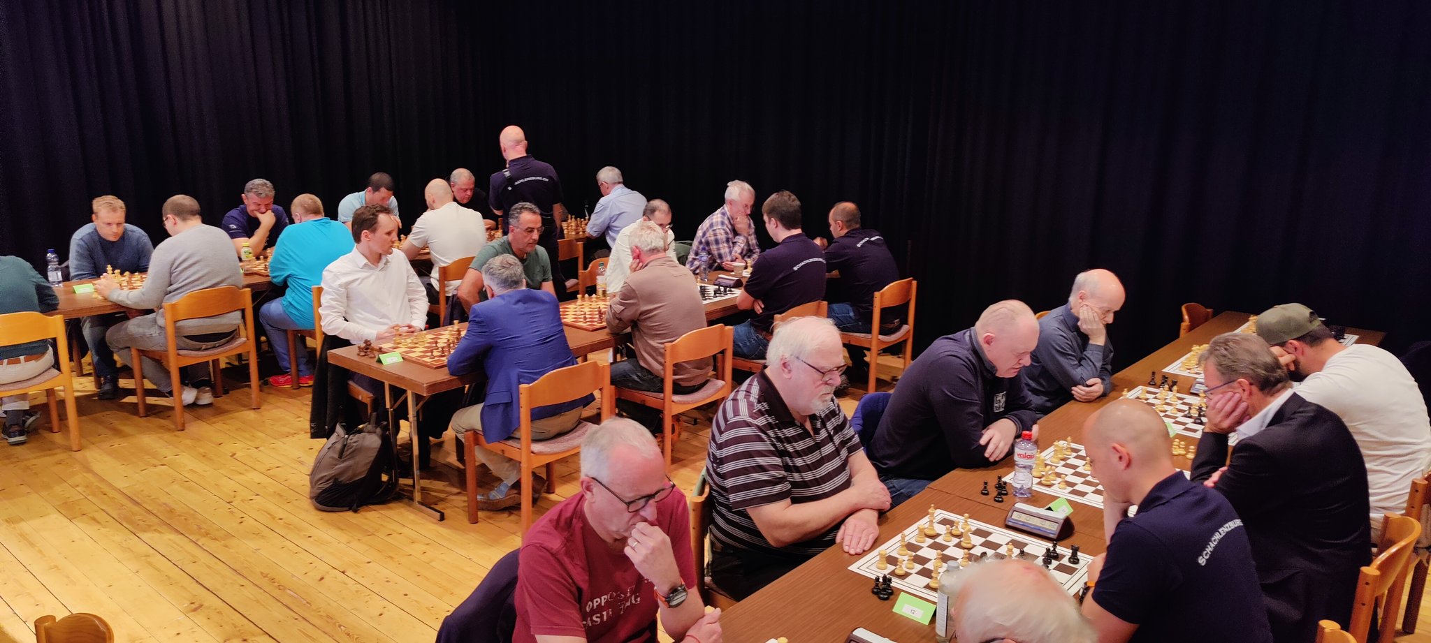 Die Stärkeklasse A spielte auf der Bühne.