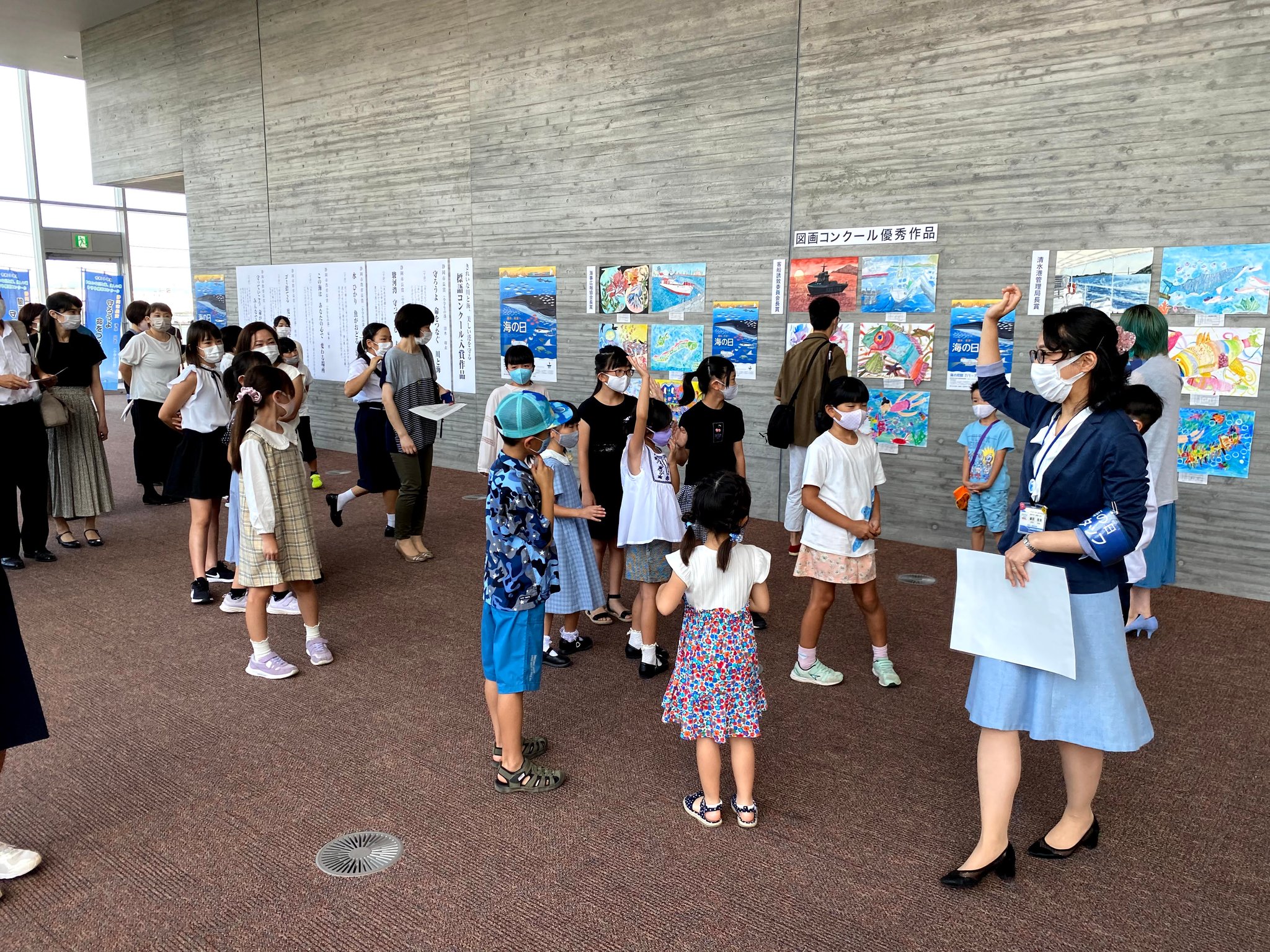 授賞式へ行く前の様子