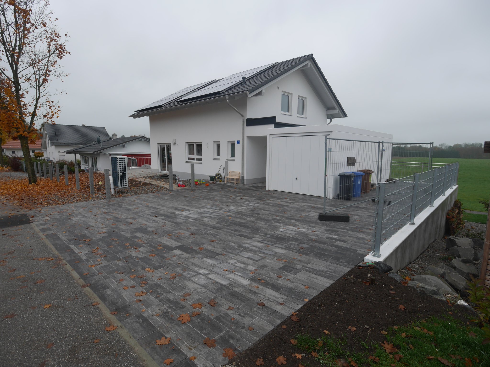 BV: Lauben Schlüsselfertiges EFH mit Garage und Stützwände inkl. Bodenaustausch