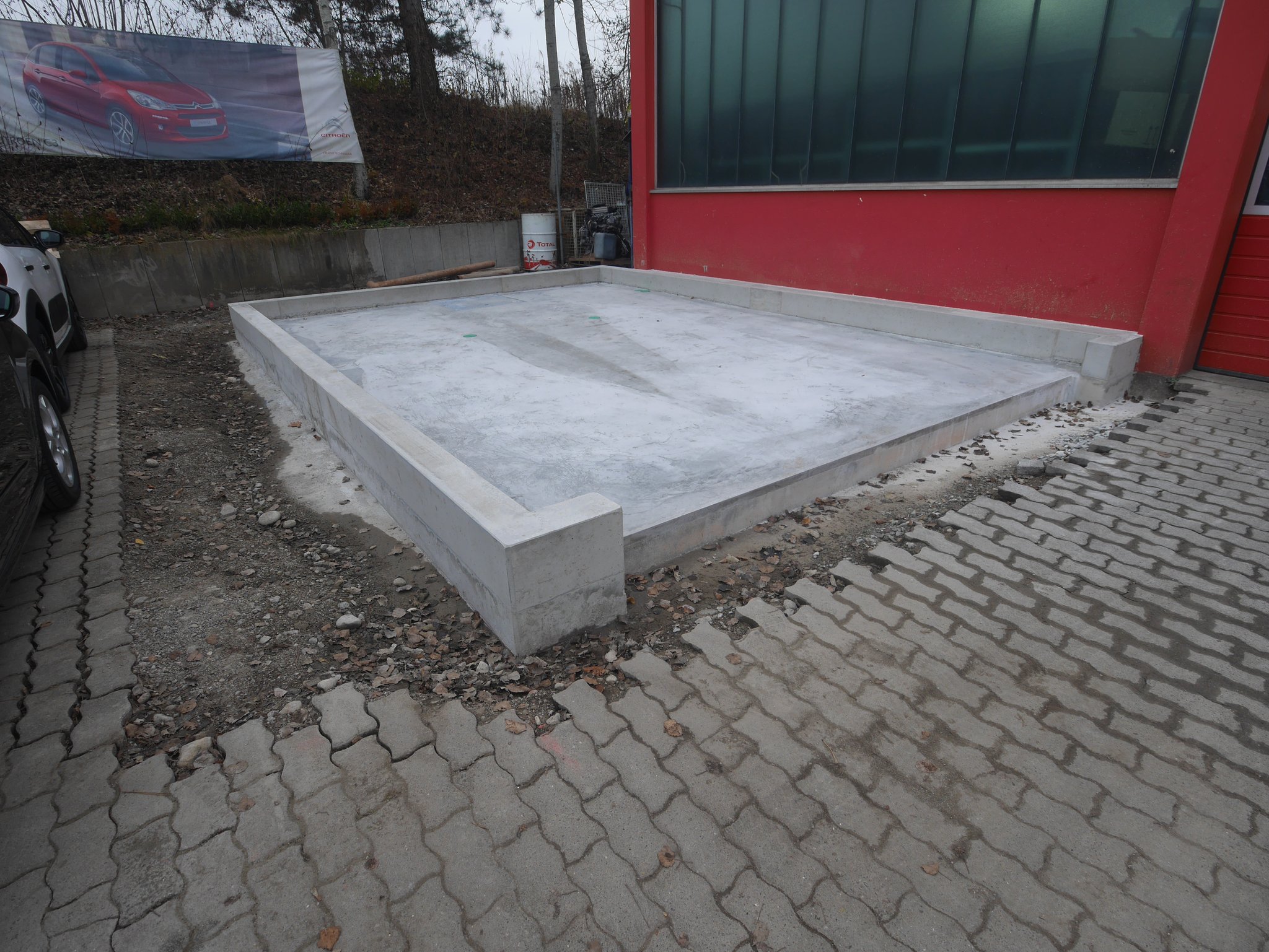 BV: Kempten für Autohaus Bernasconi Anbau einer Auto-Annahmehalle