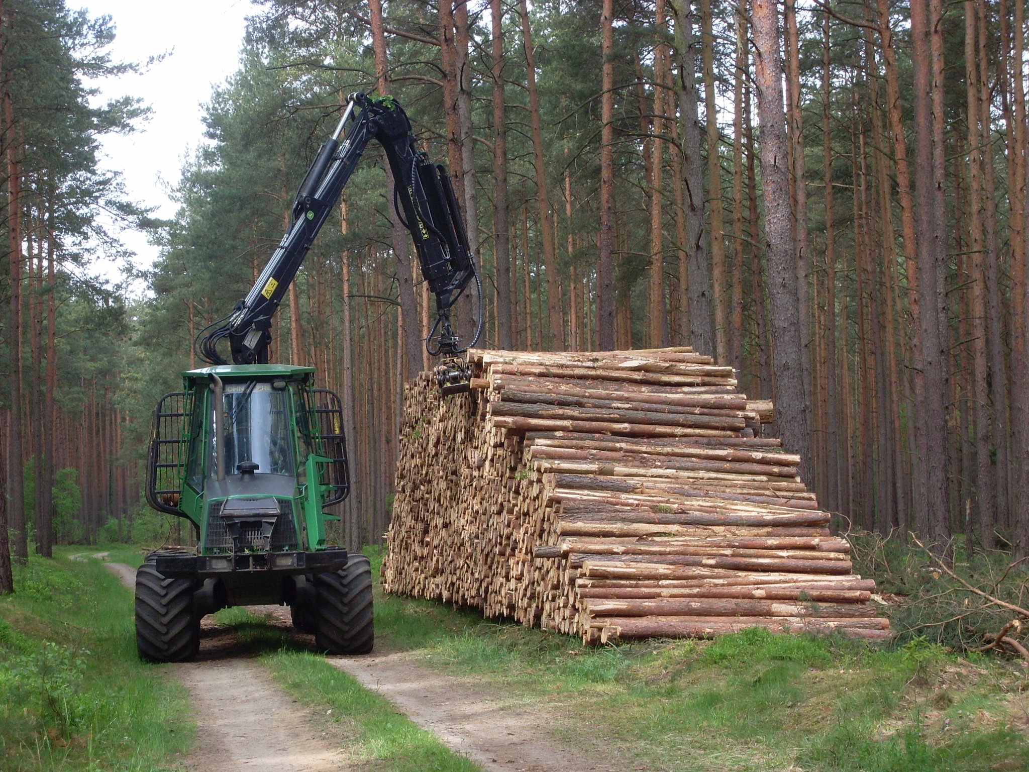 Holzrückung