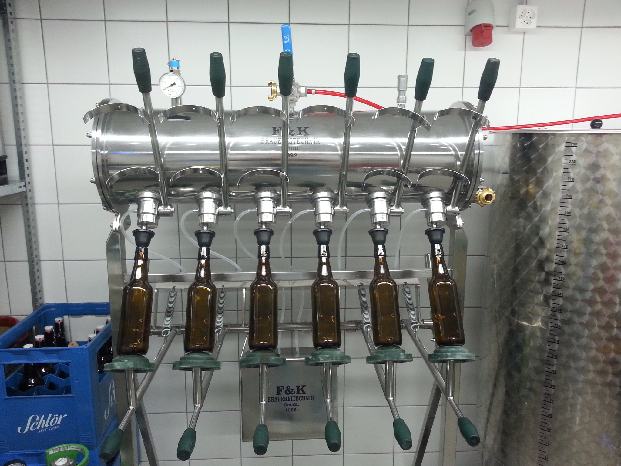 Flaschenabfüllanlage