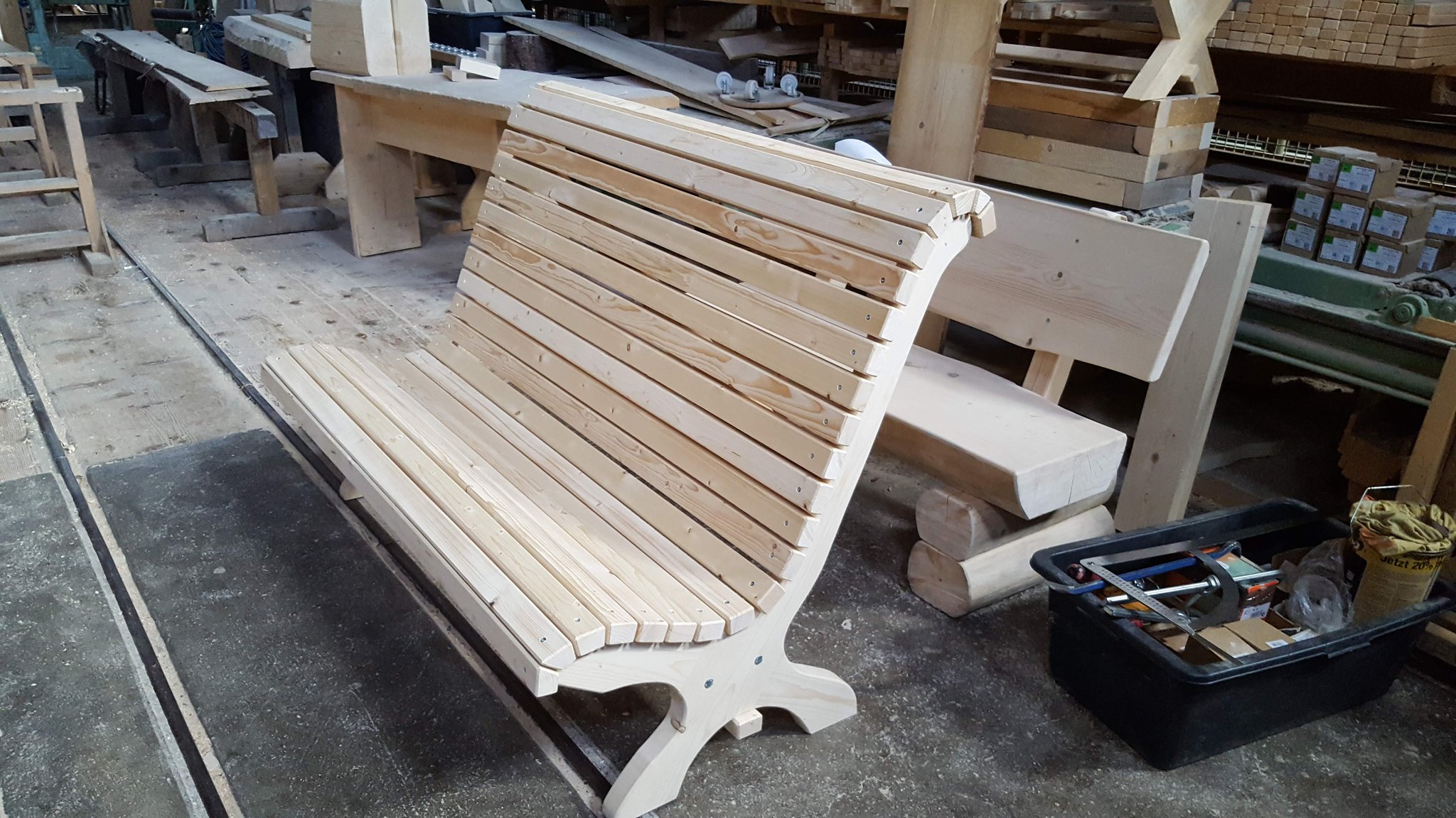 Sonderform für Hollywoodschaukel