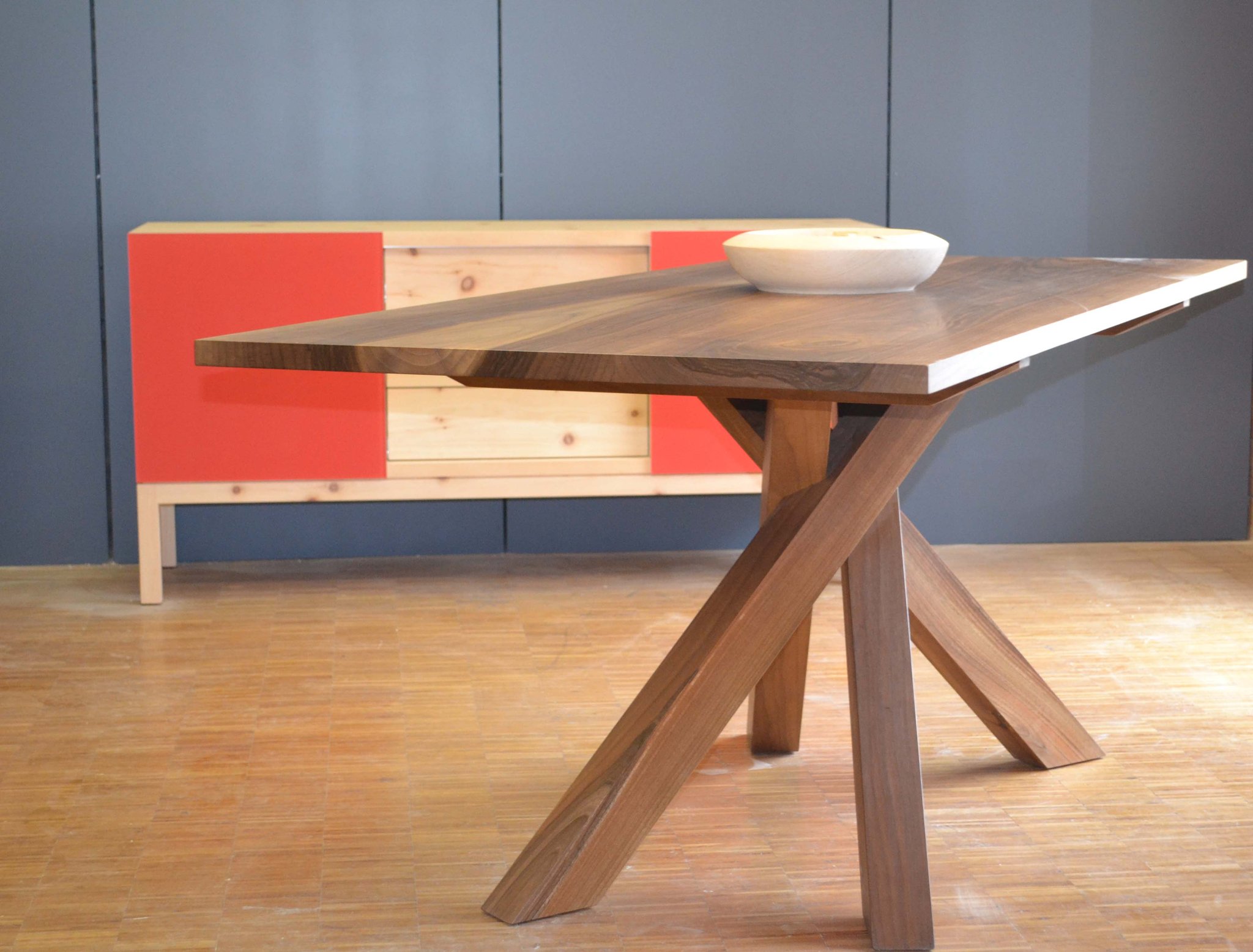 Tisch Twist Nussbaum rechteckig