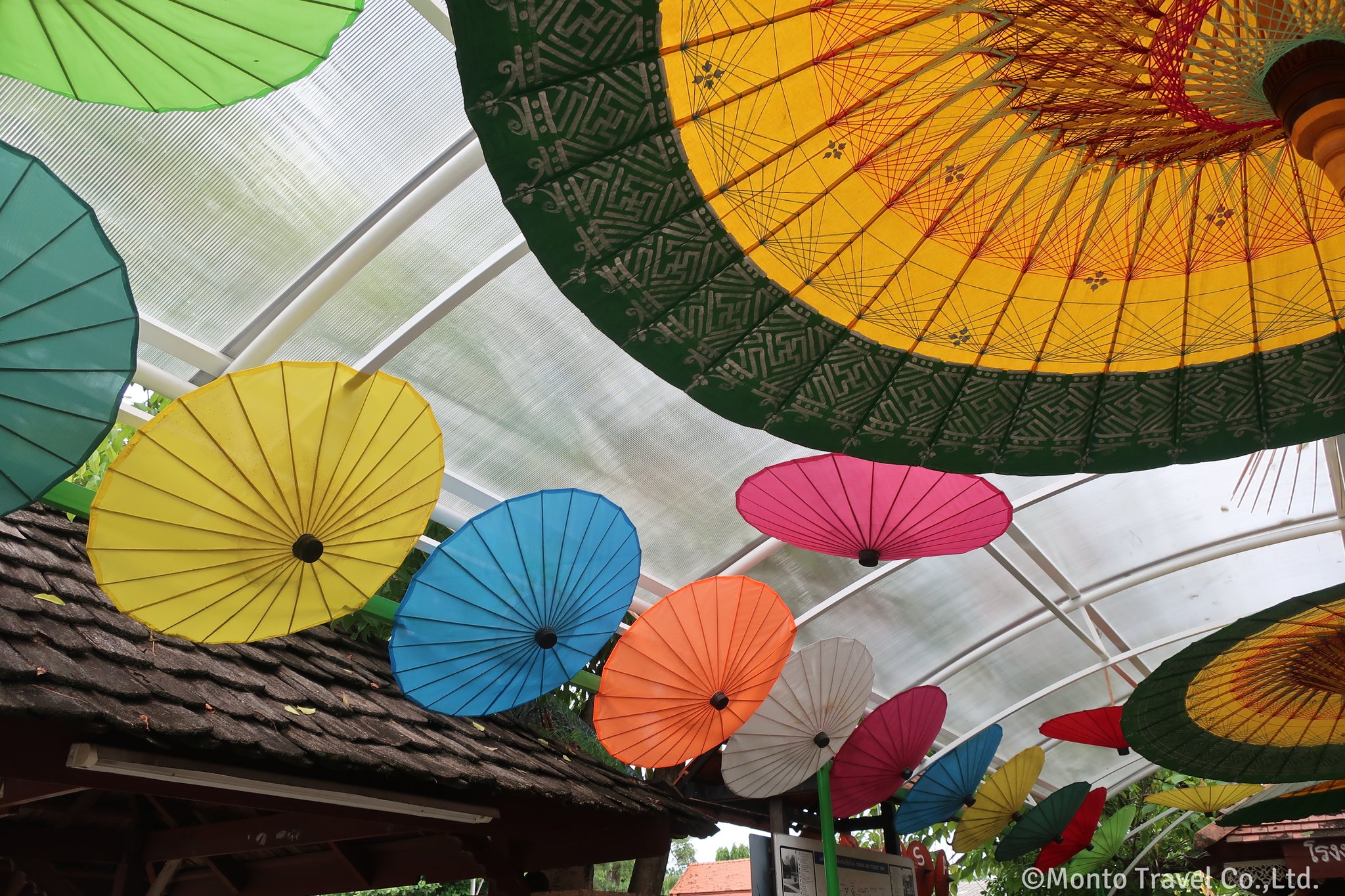 手作り傘の村（ボーンサーン）