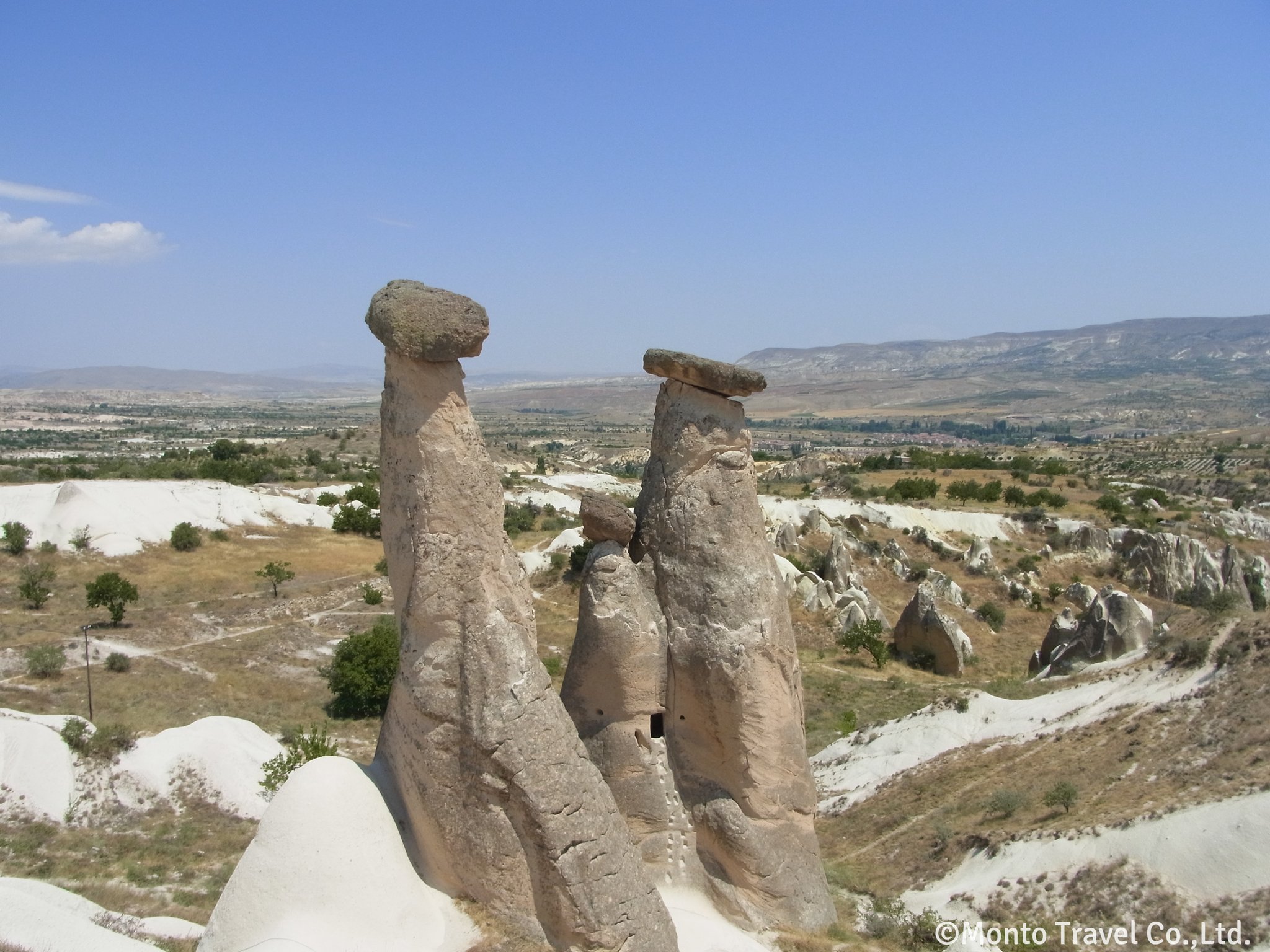 キノコ岩　三人姉妹（カッパドキア）