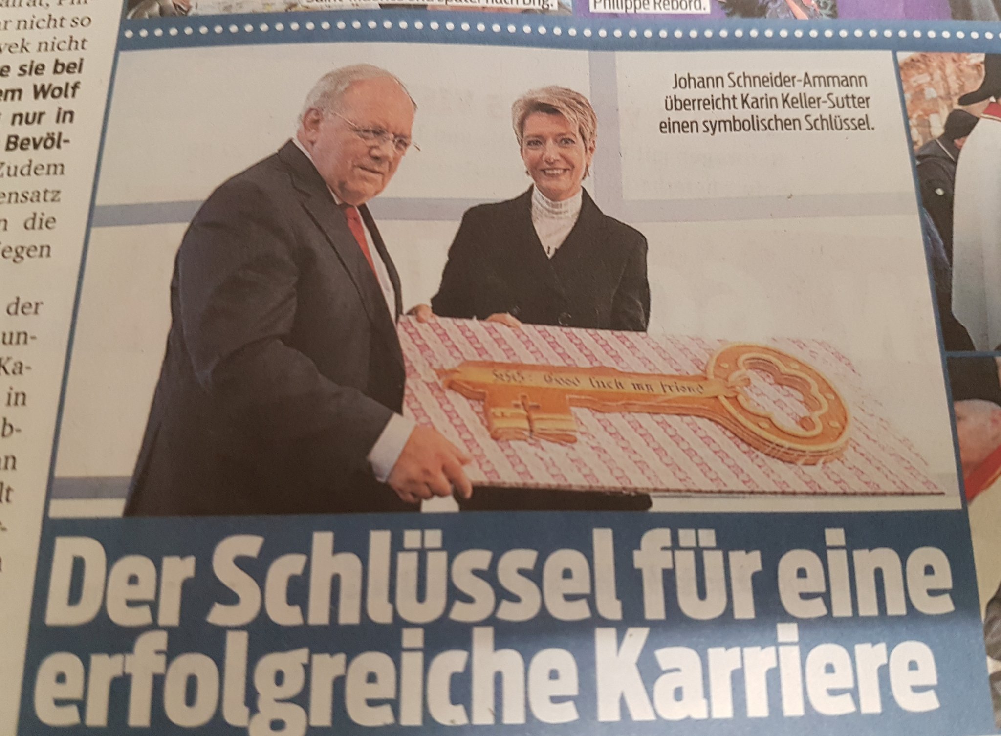 Beste Werbung von Herr Schneider Ammann für das Duale Berufssystem (im Blick)
