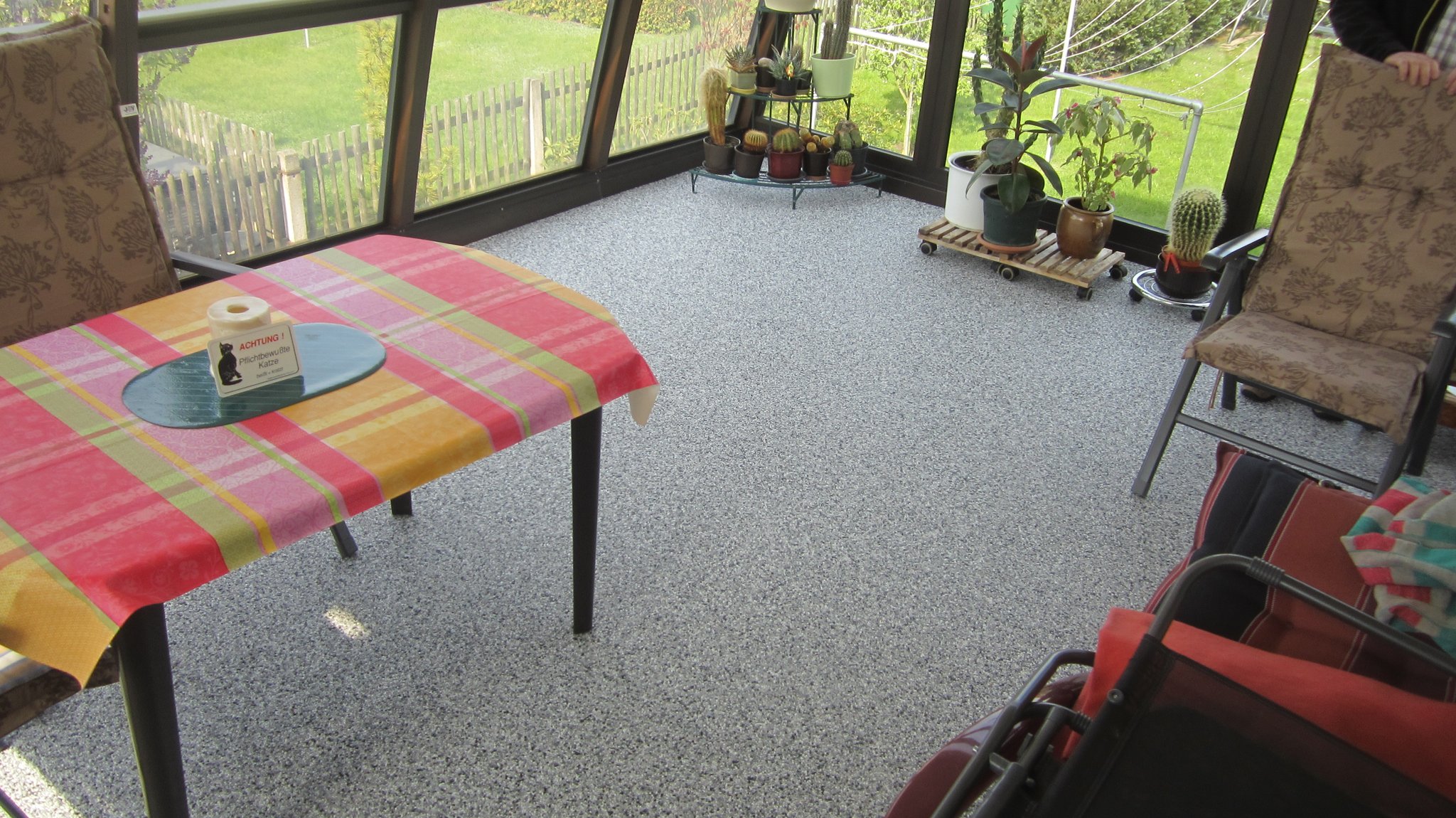 zufriedene Kunden bei Pößneck mit business Steinteppich