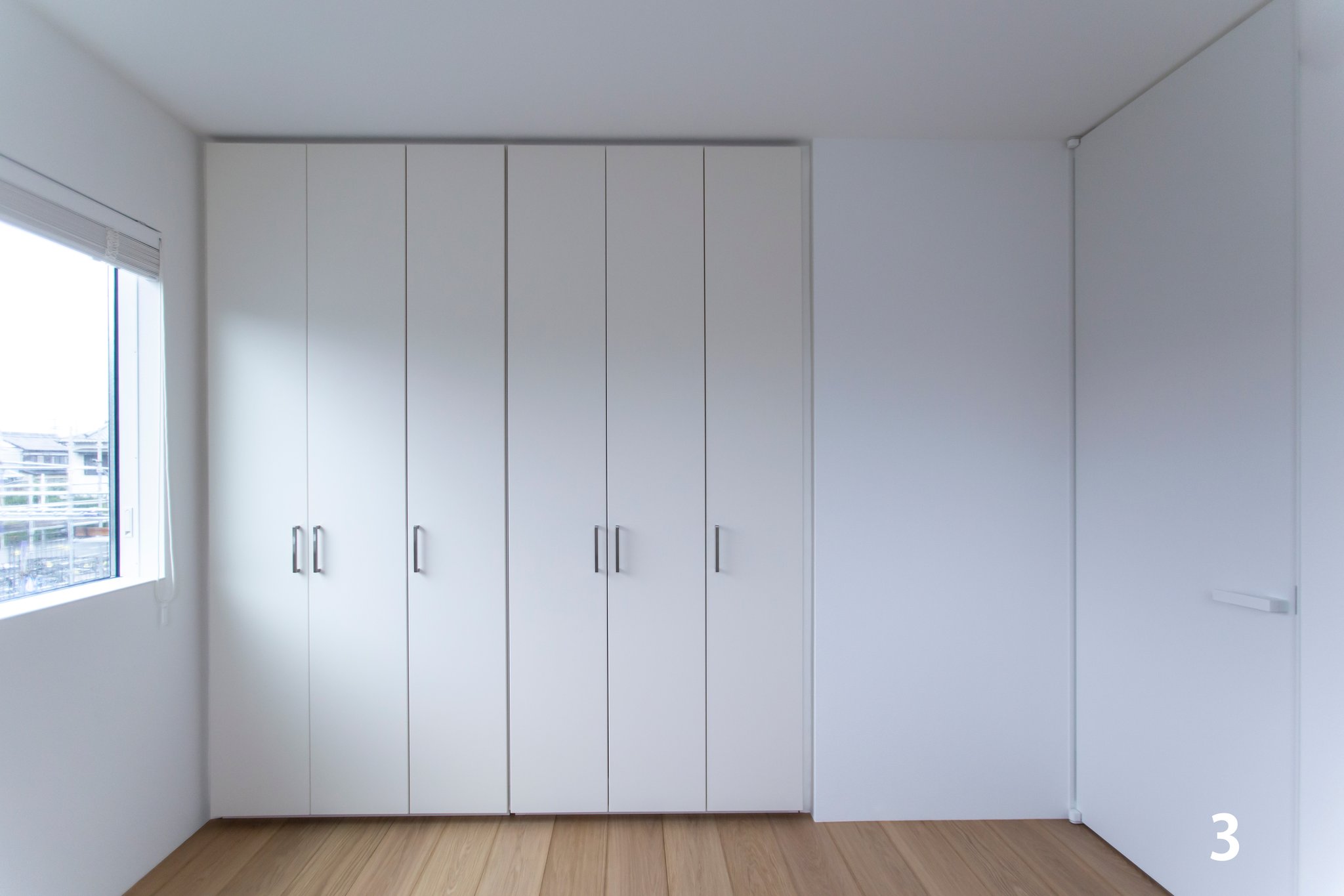 3．2部屋に間仕切る（5帖ずつ）