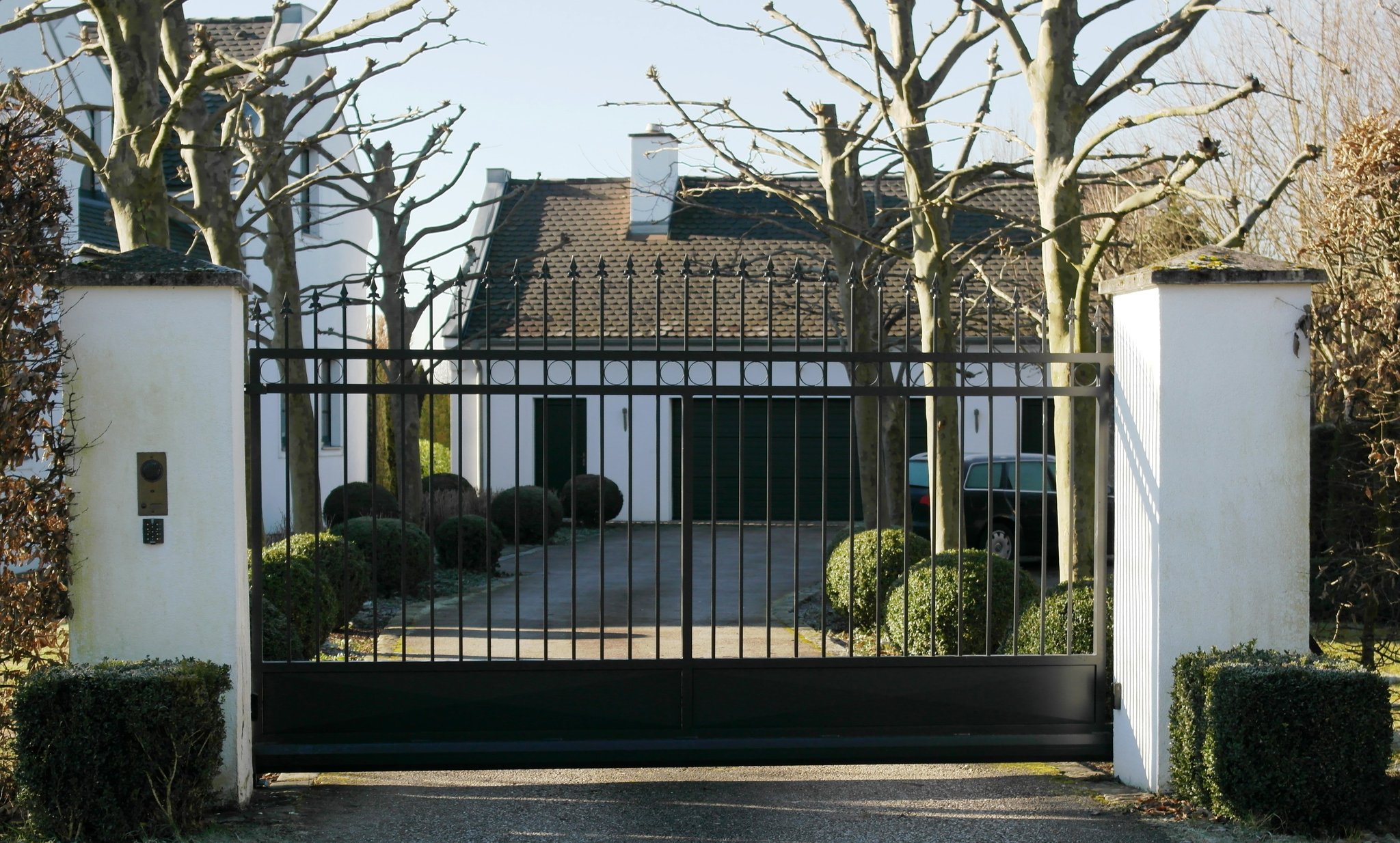 Lanzen mit Zierspitzen