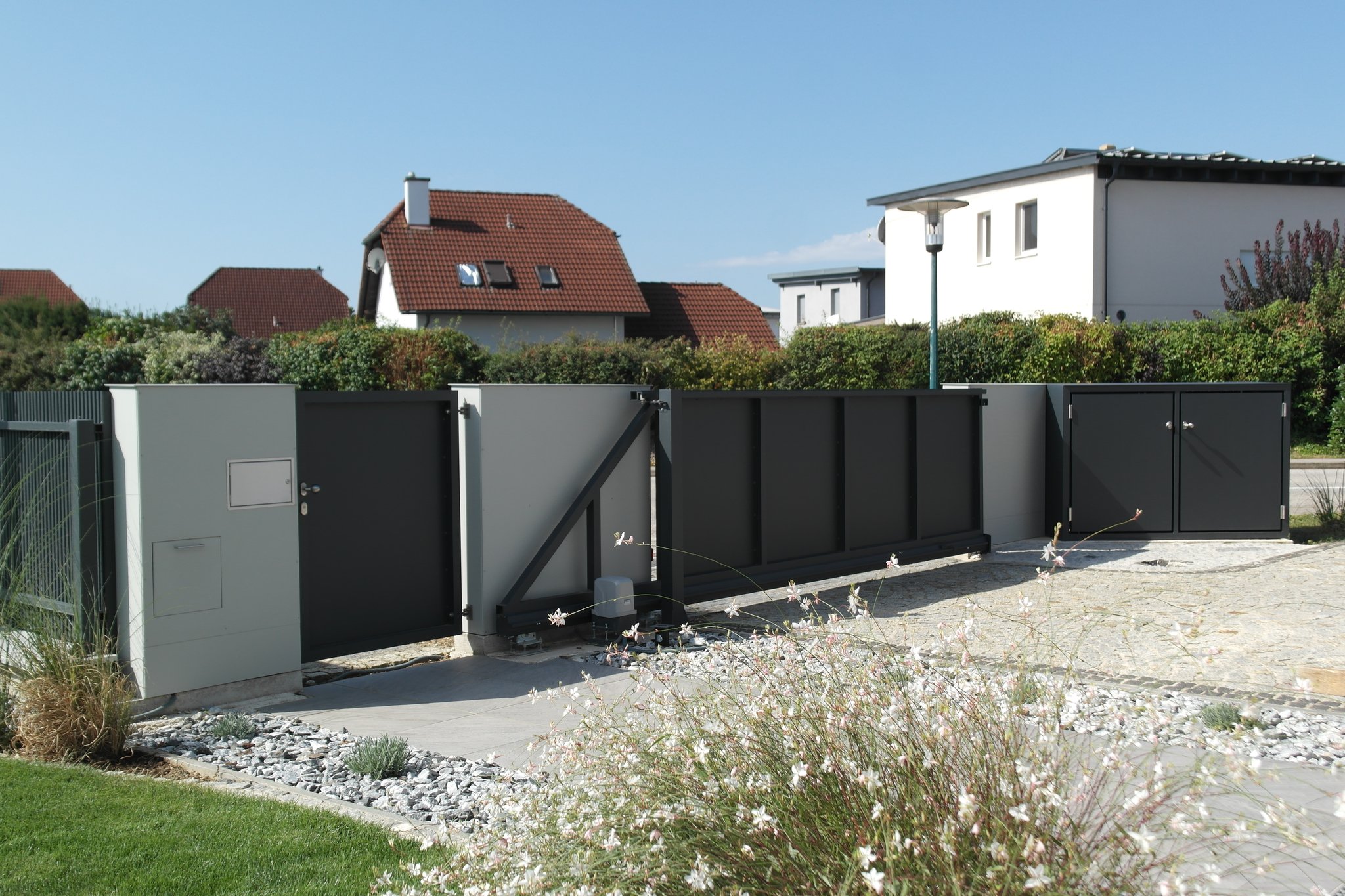 Blech flächenbündig