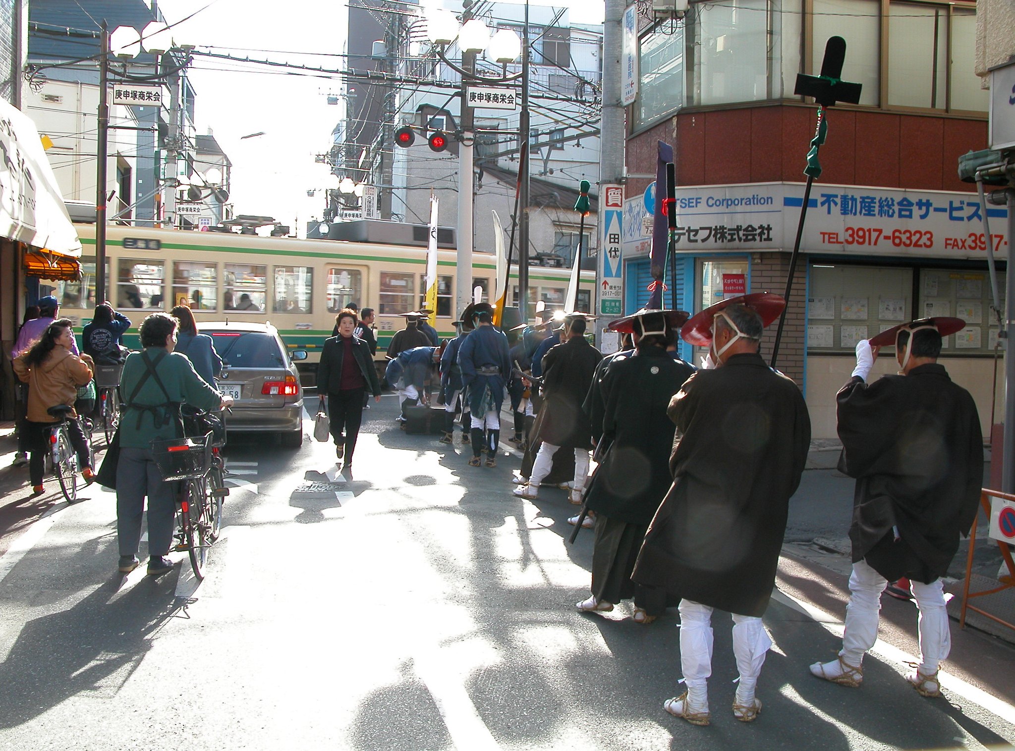 都電庚申塚踏切