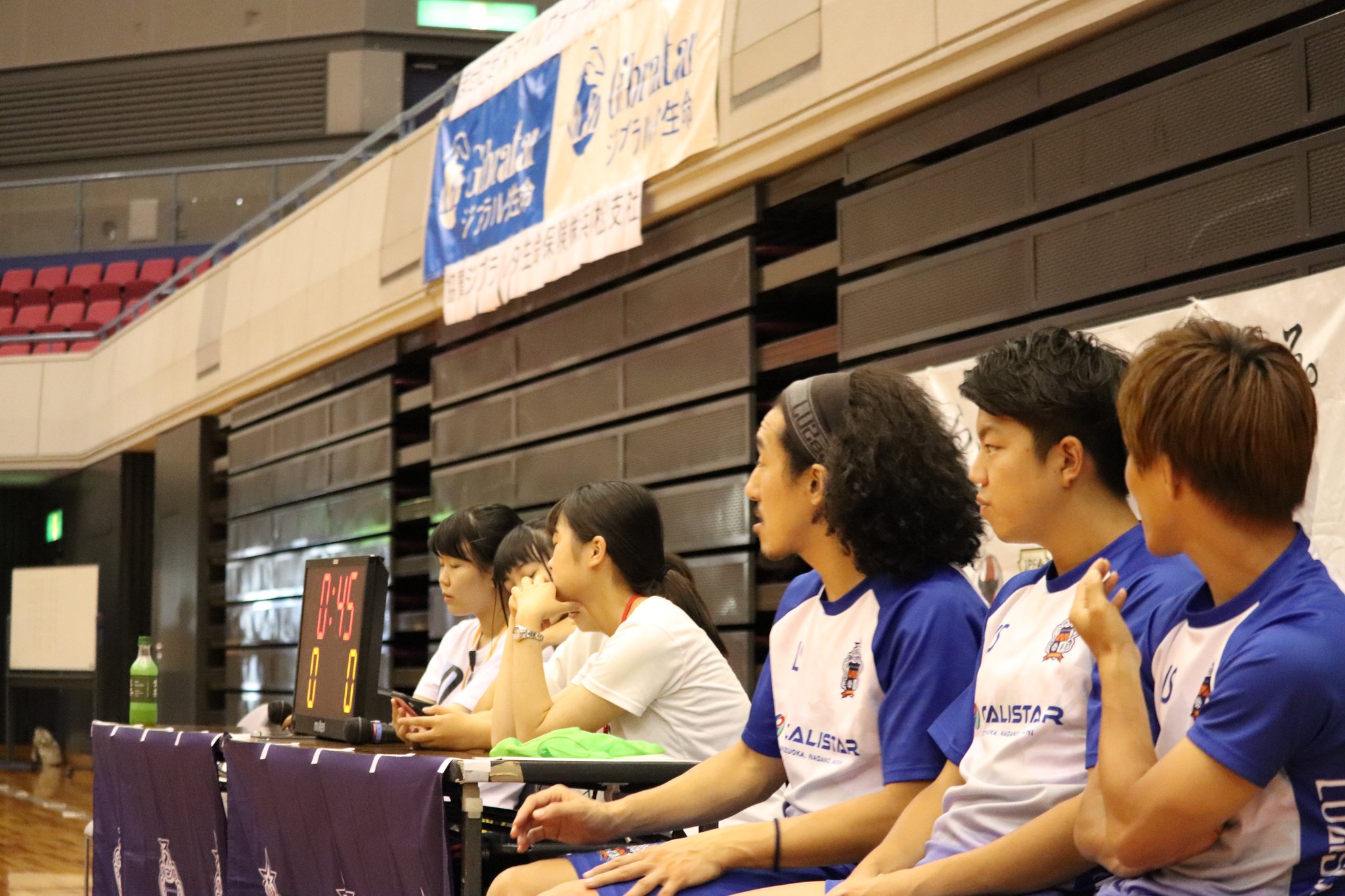 時間の管理も手伝いました。