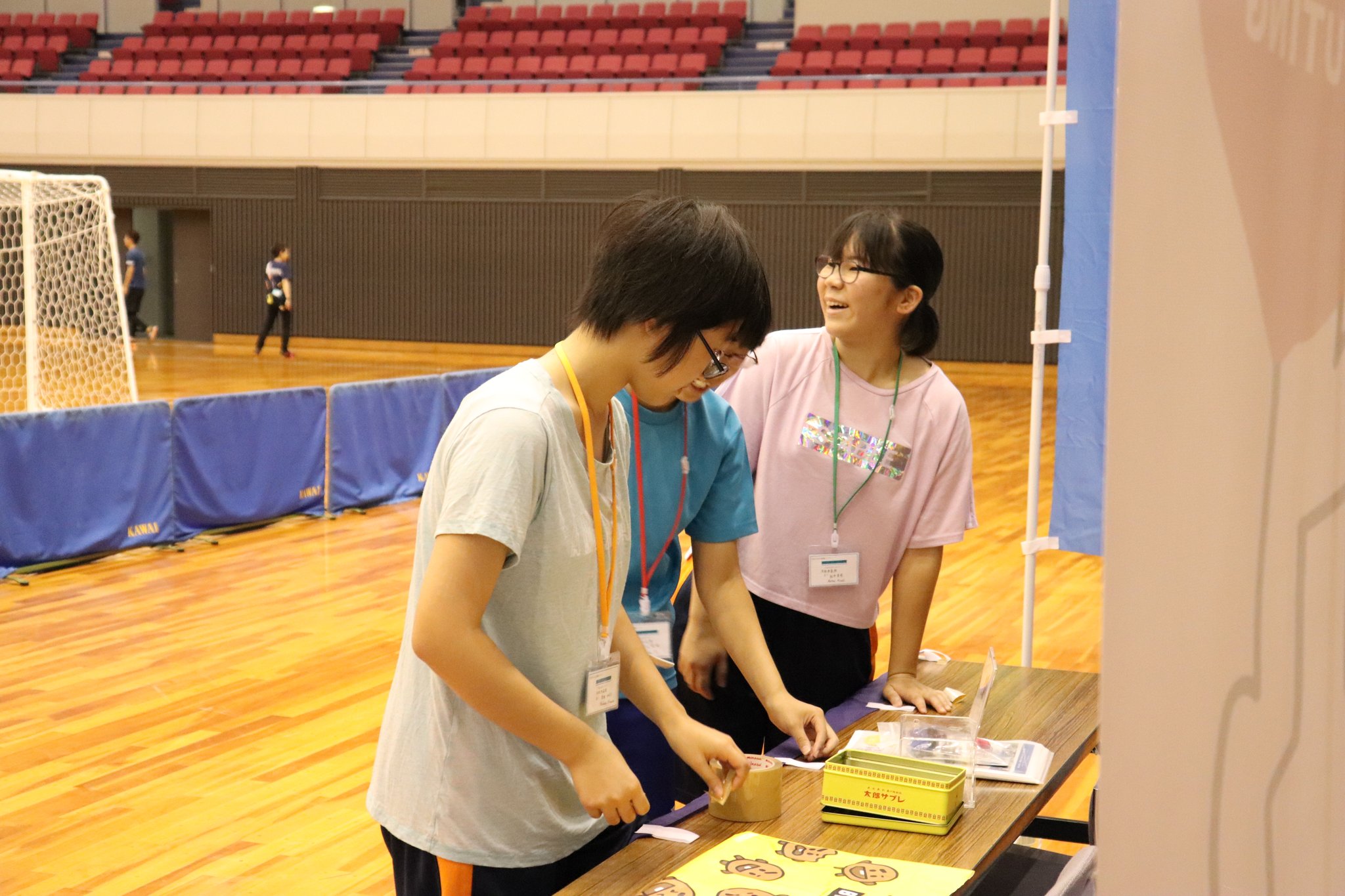 資料を並べました。