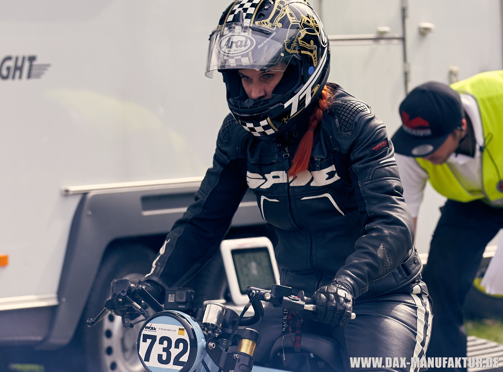 Im Tunnel kurz vor dem Start.