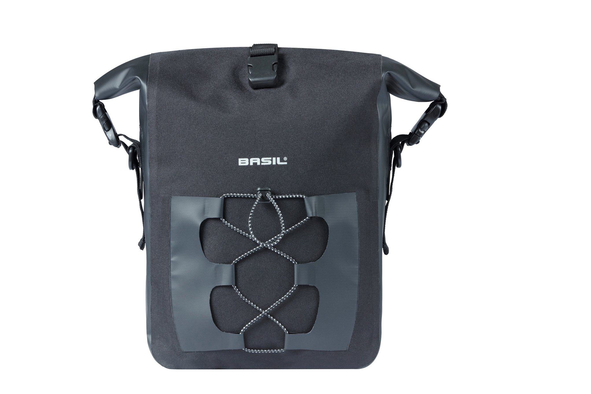Basil Navigator Waterproof M single pannier bag black