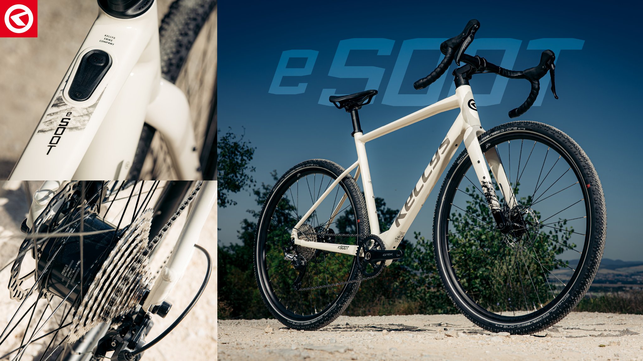 Kellys eSOOT X100 ist ein leichtes Gravel-E-Bike mit Mahle-Antrieb