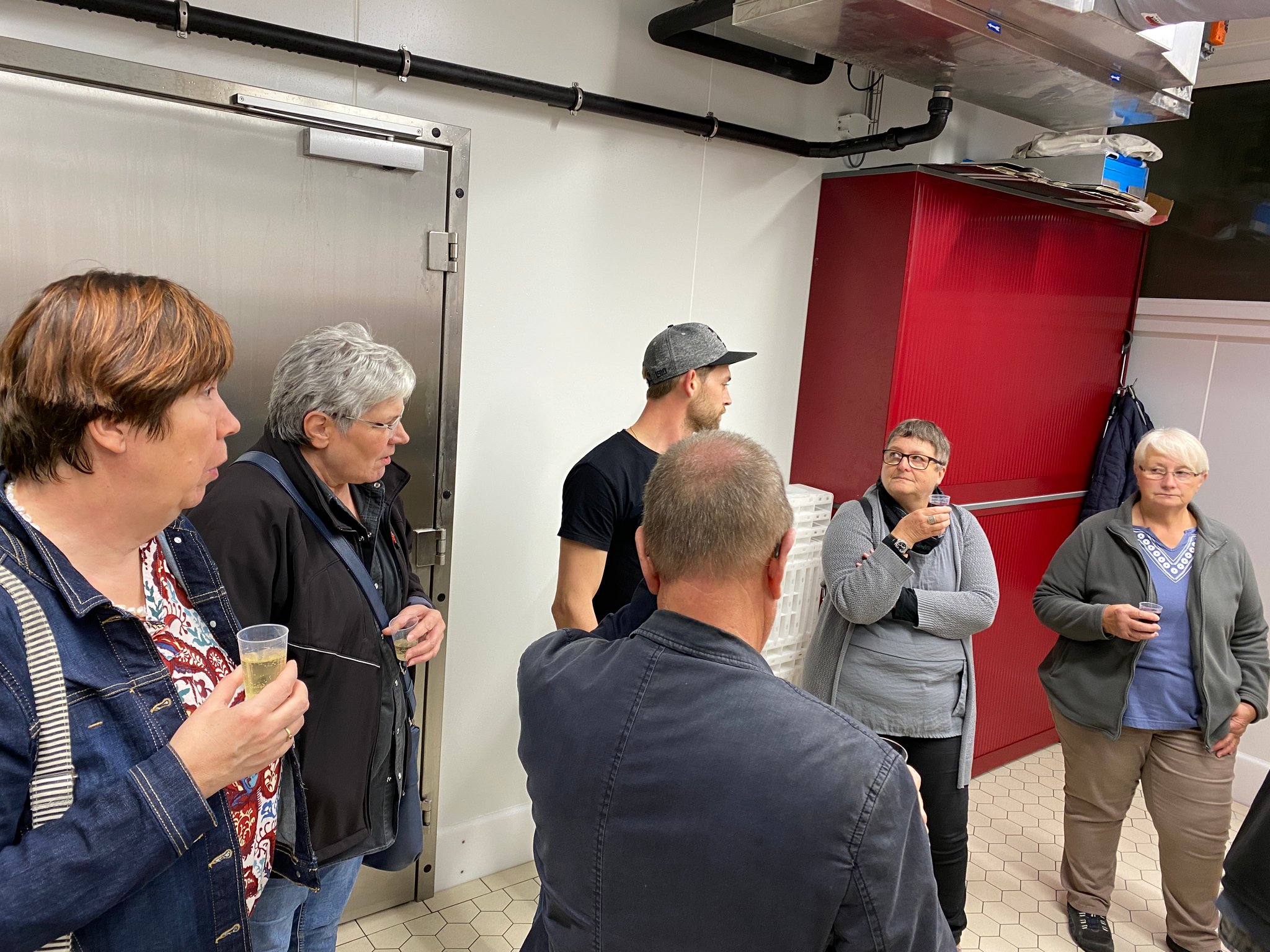 André Liechti über die Verarbeitung im Untergeschoss