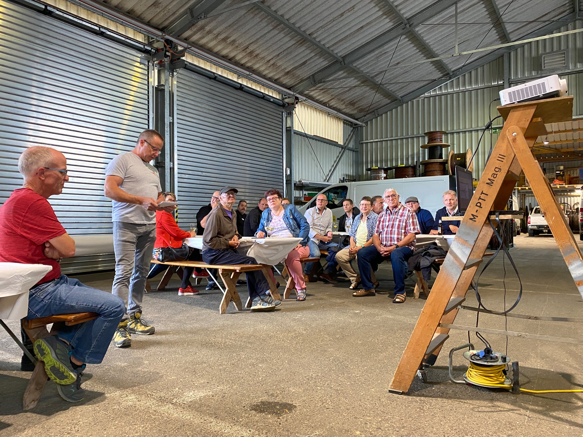 Michael Schwaller, Einblick in die Firma