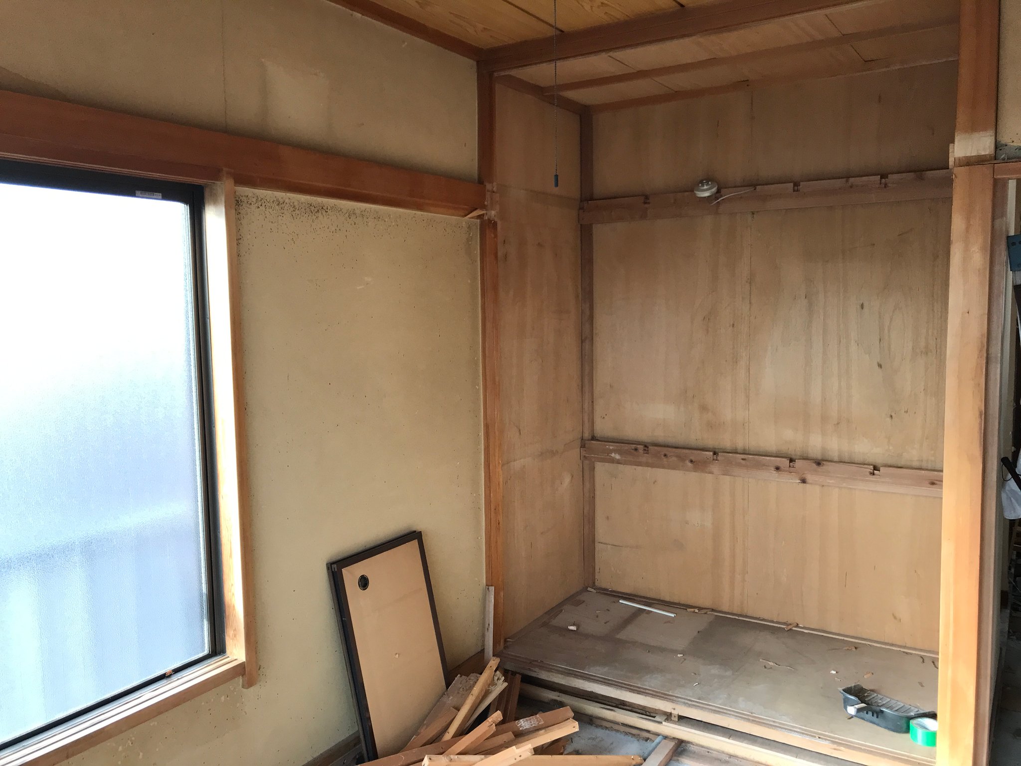 施工中　居室Ｂ④