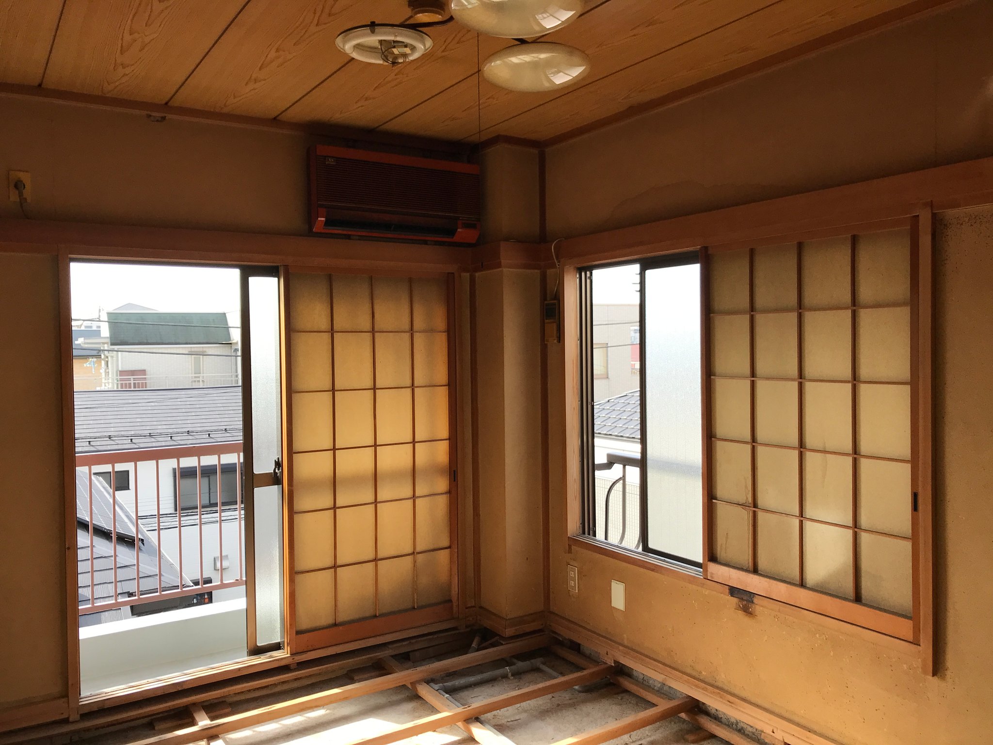 施工中　居室Ｂ②