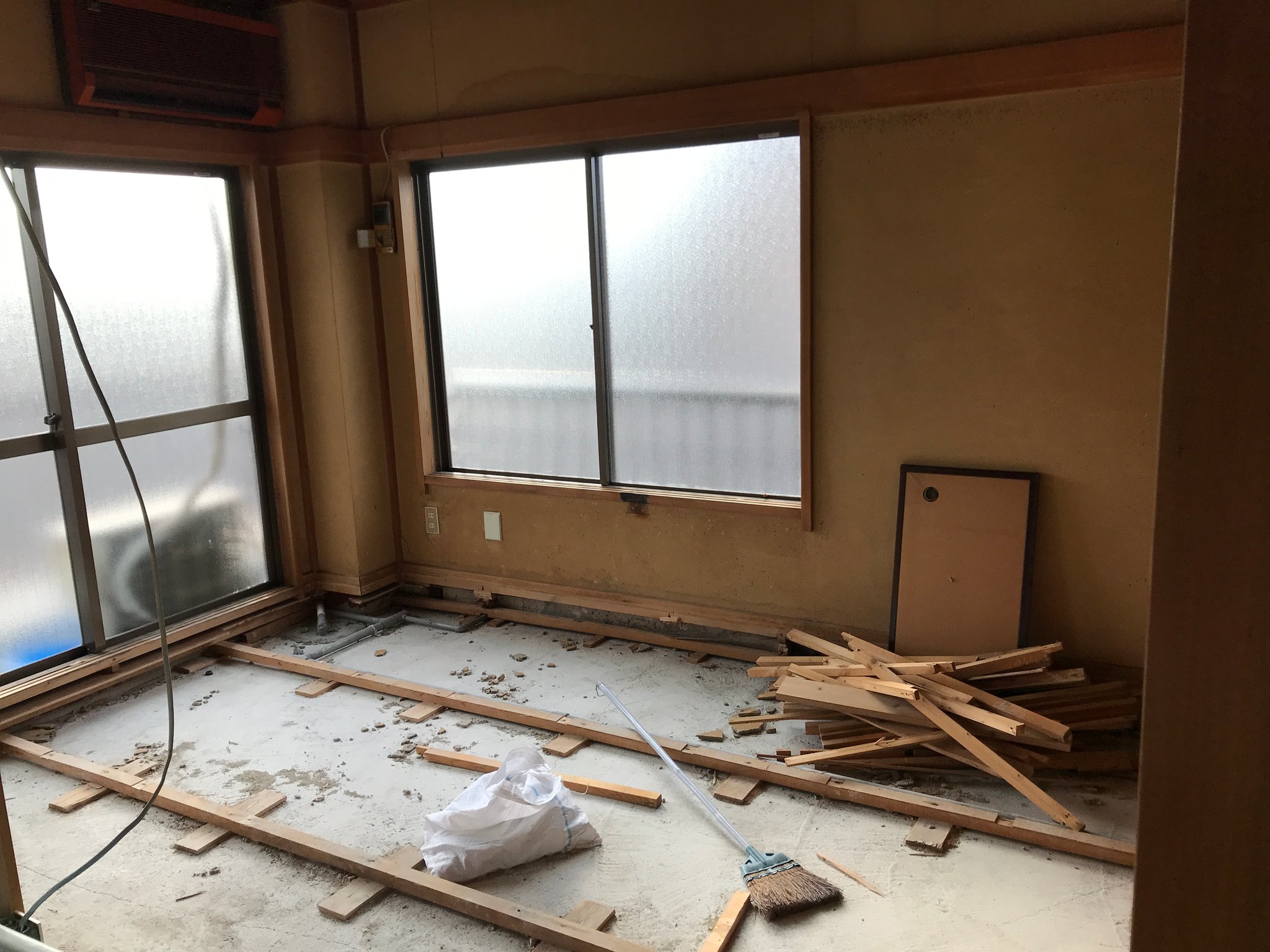 施工中　居室Ｂ③