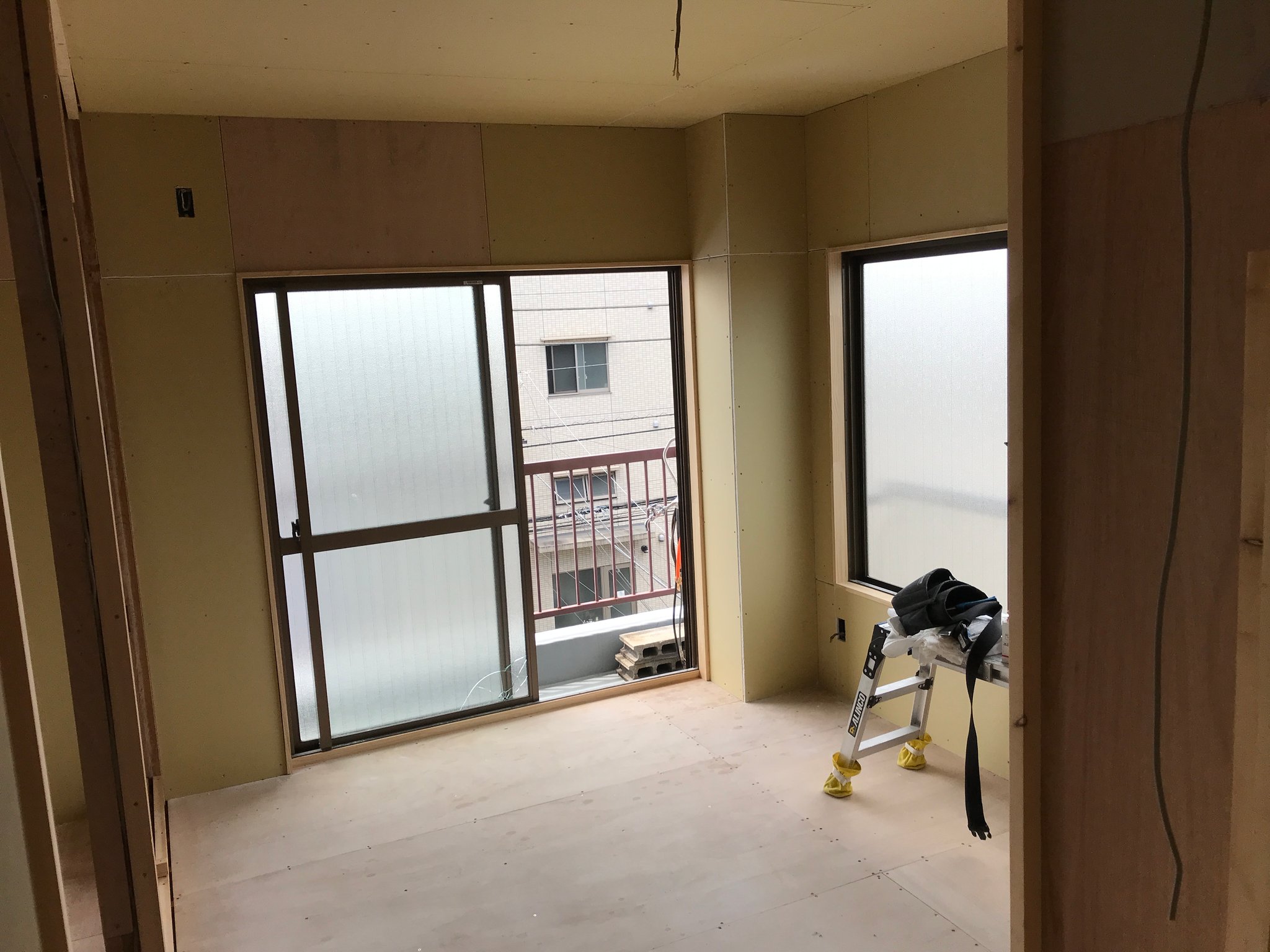 施工中　居室Ｂ⑤