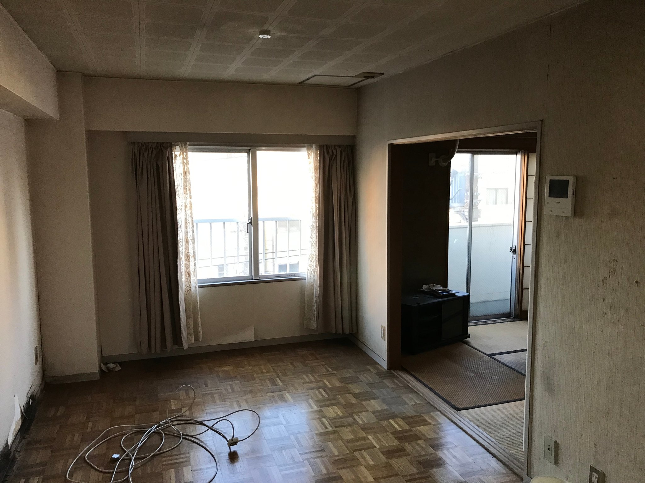 施工前　リビング