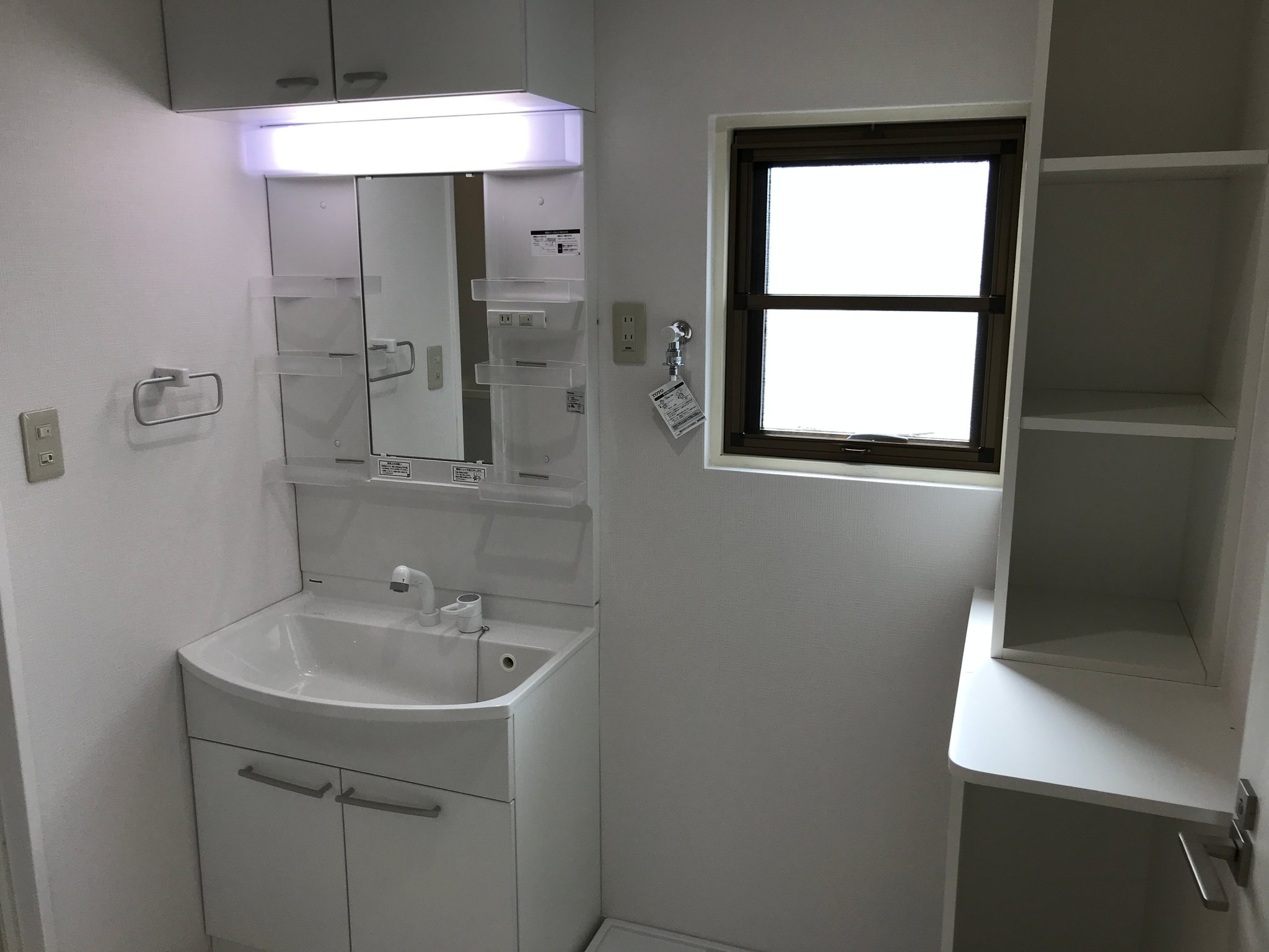 施工後　洗面脱衣所①