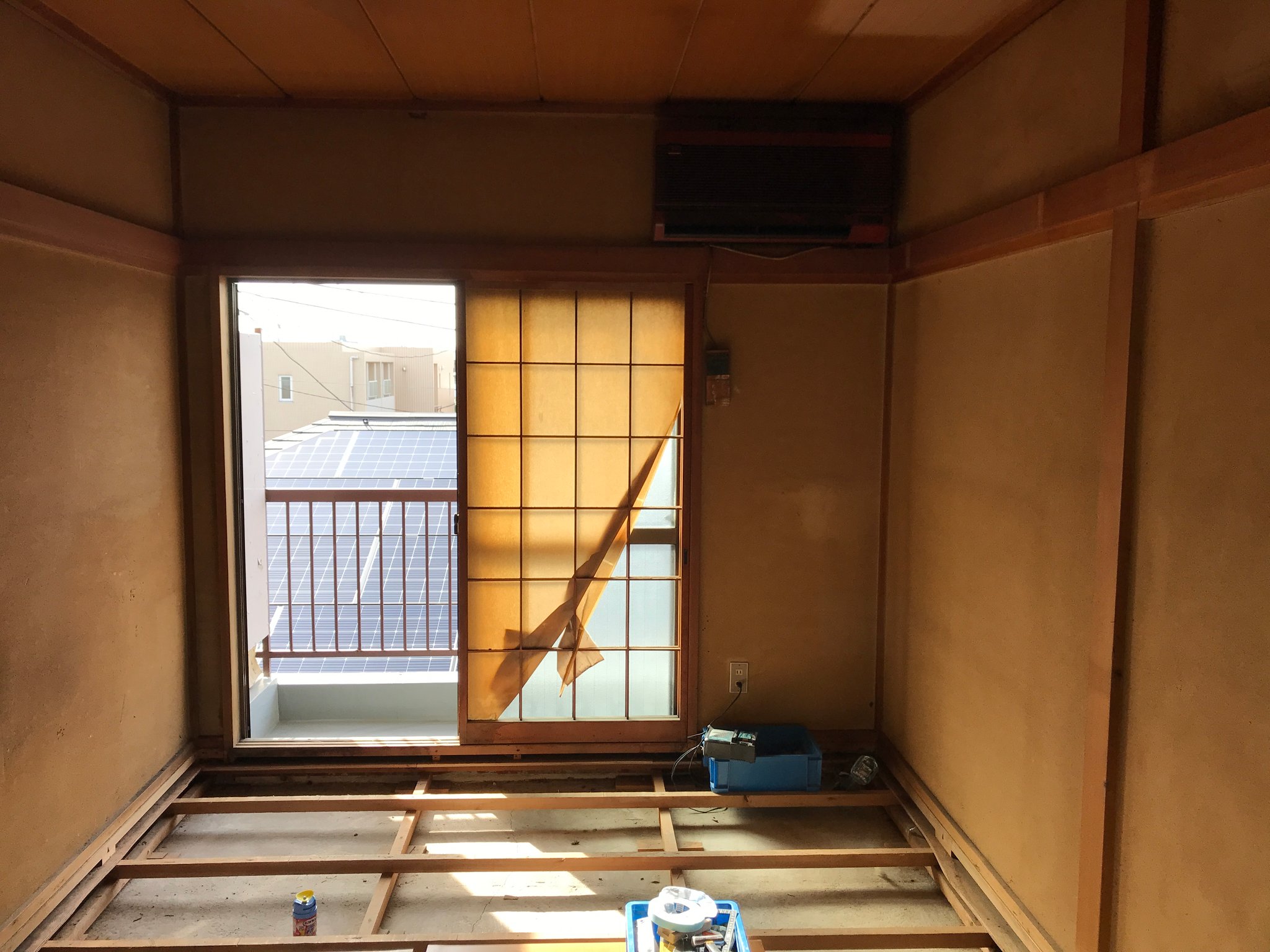 施工中　居室A①