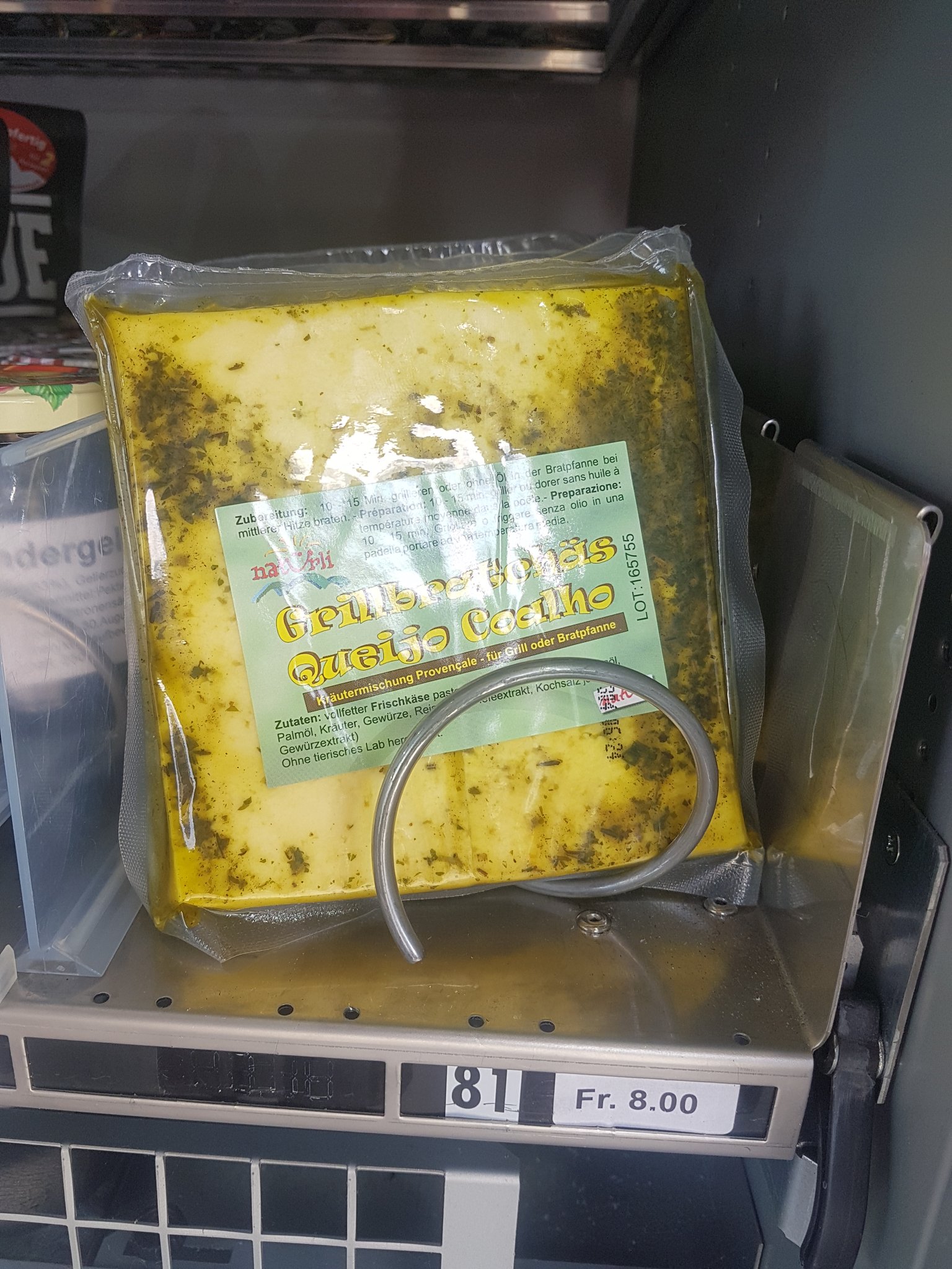 Grillkäse nur im Sommer 