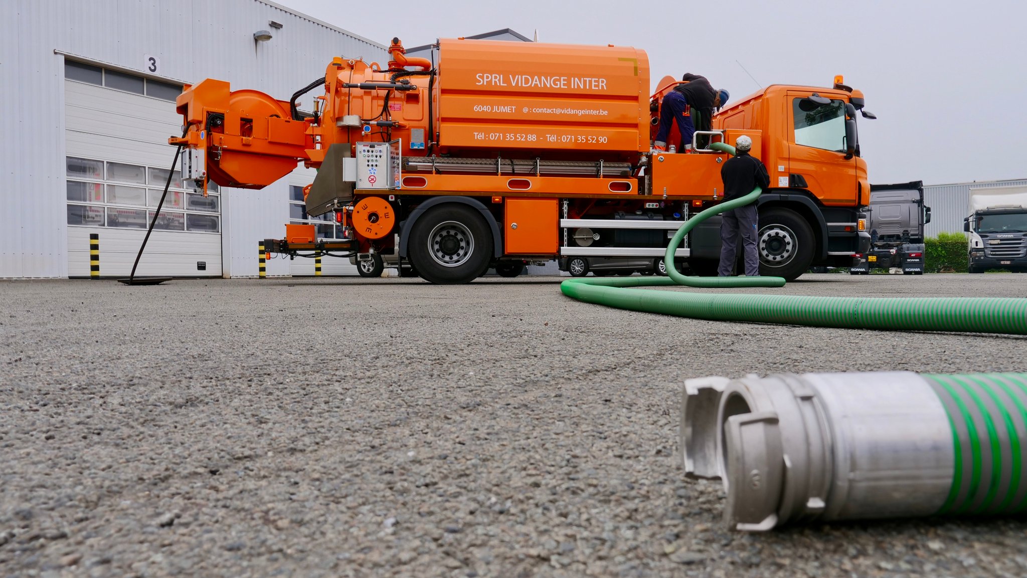 Vidange de fosse Hainaut