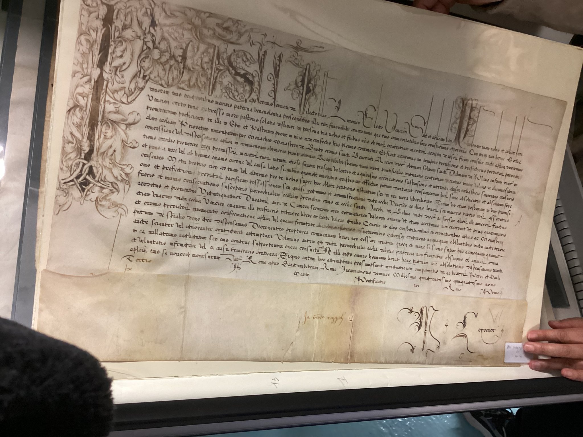 Manuscrit du 12è siècle