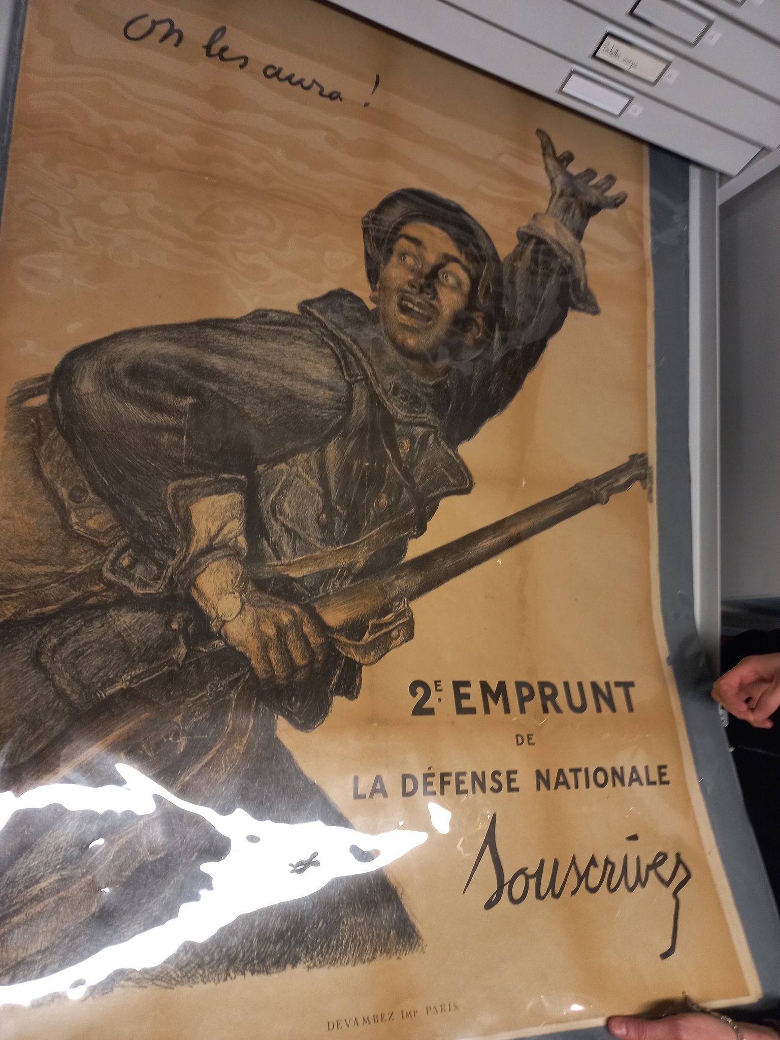 Une affiche de propagande (première guerre mondiale)