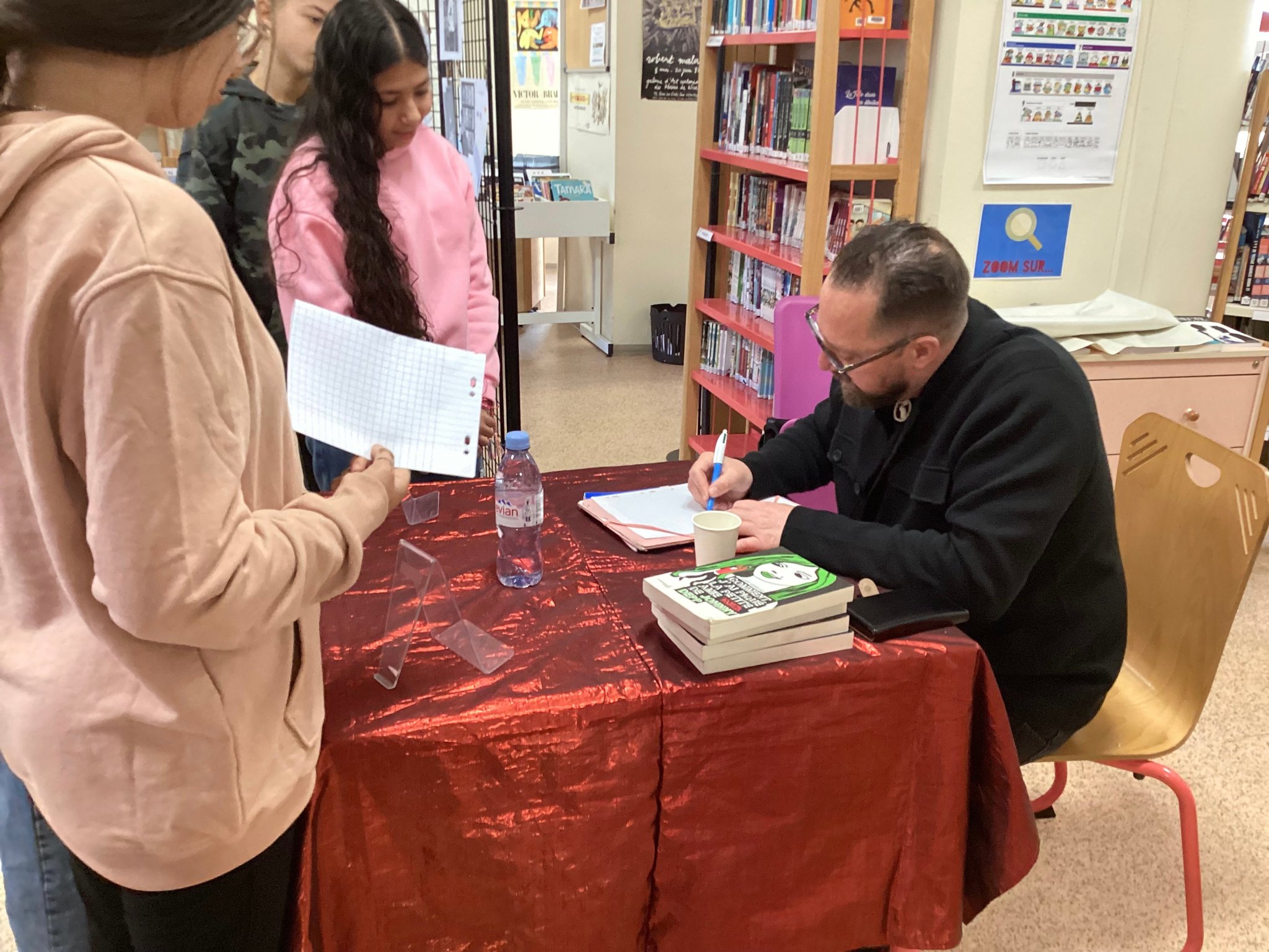 Séance de dédicaces