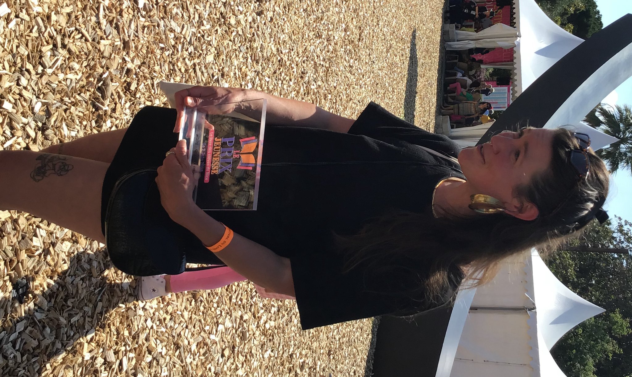 Anne-Gaëlle Morizur, lauréate du Prix Jeunesse du Festival du livre 2023