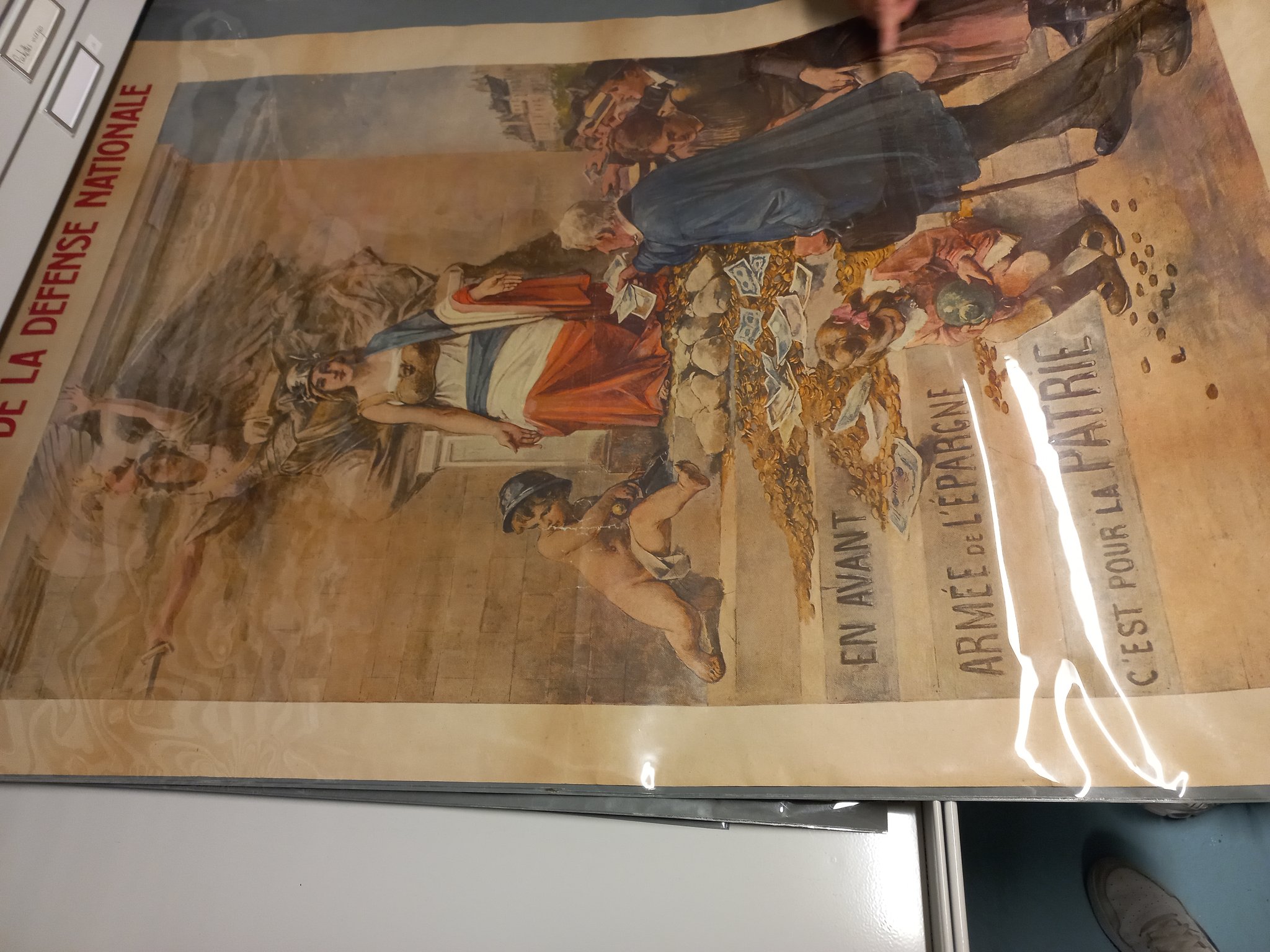 Une affiche de propagande