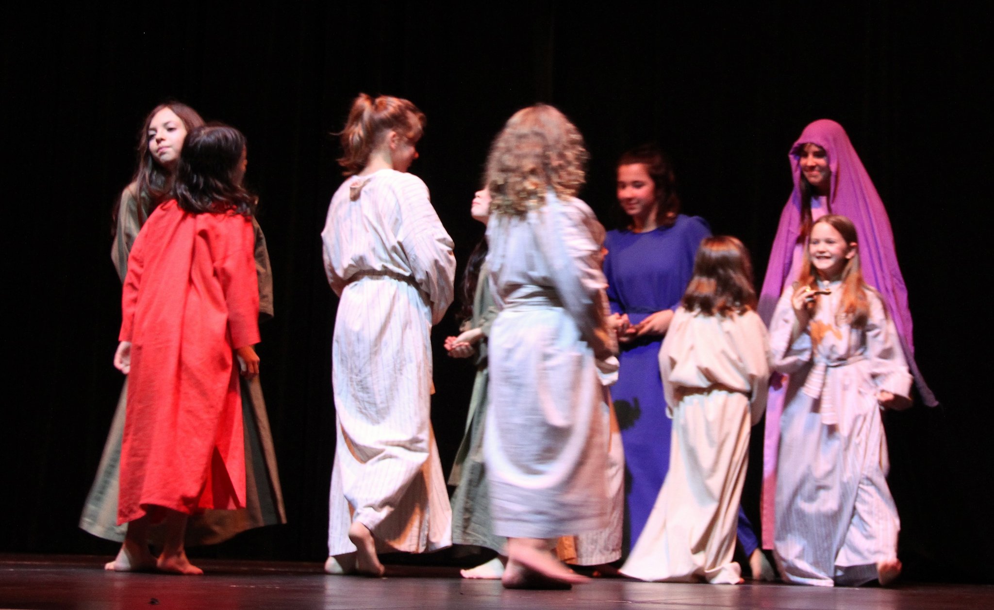 Les vierges sages et les vierges folles (c) Père Serge