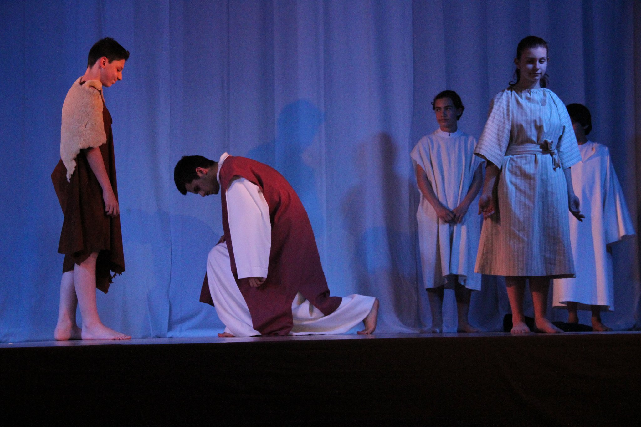 La baptême de Jésus : Luc 3, 4 - (c) JDR